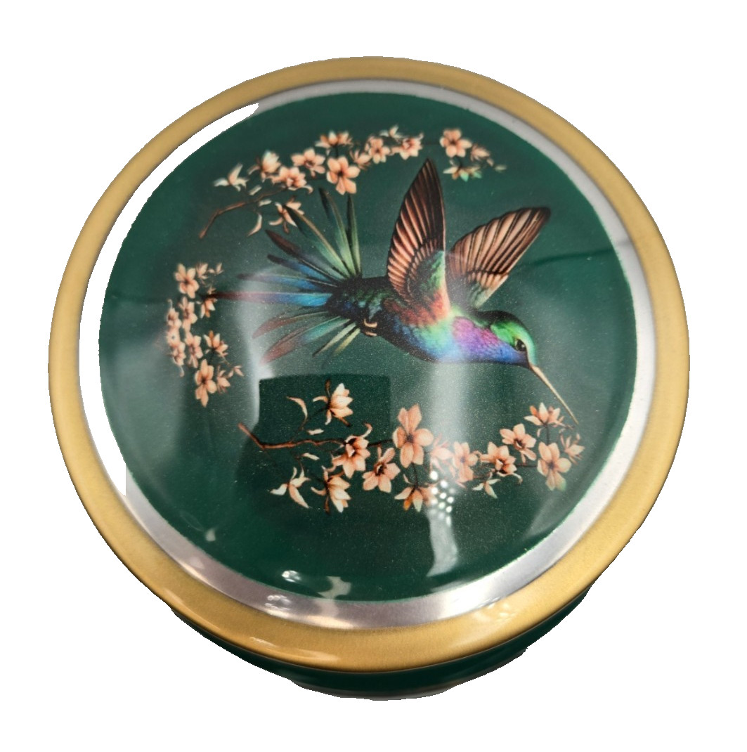 Large Decorative Hummingbird Cremation Urn for Ashes for Women & Men – Green