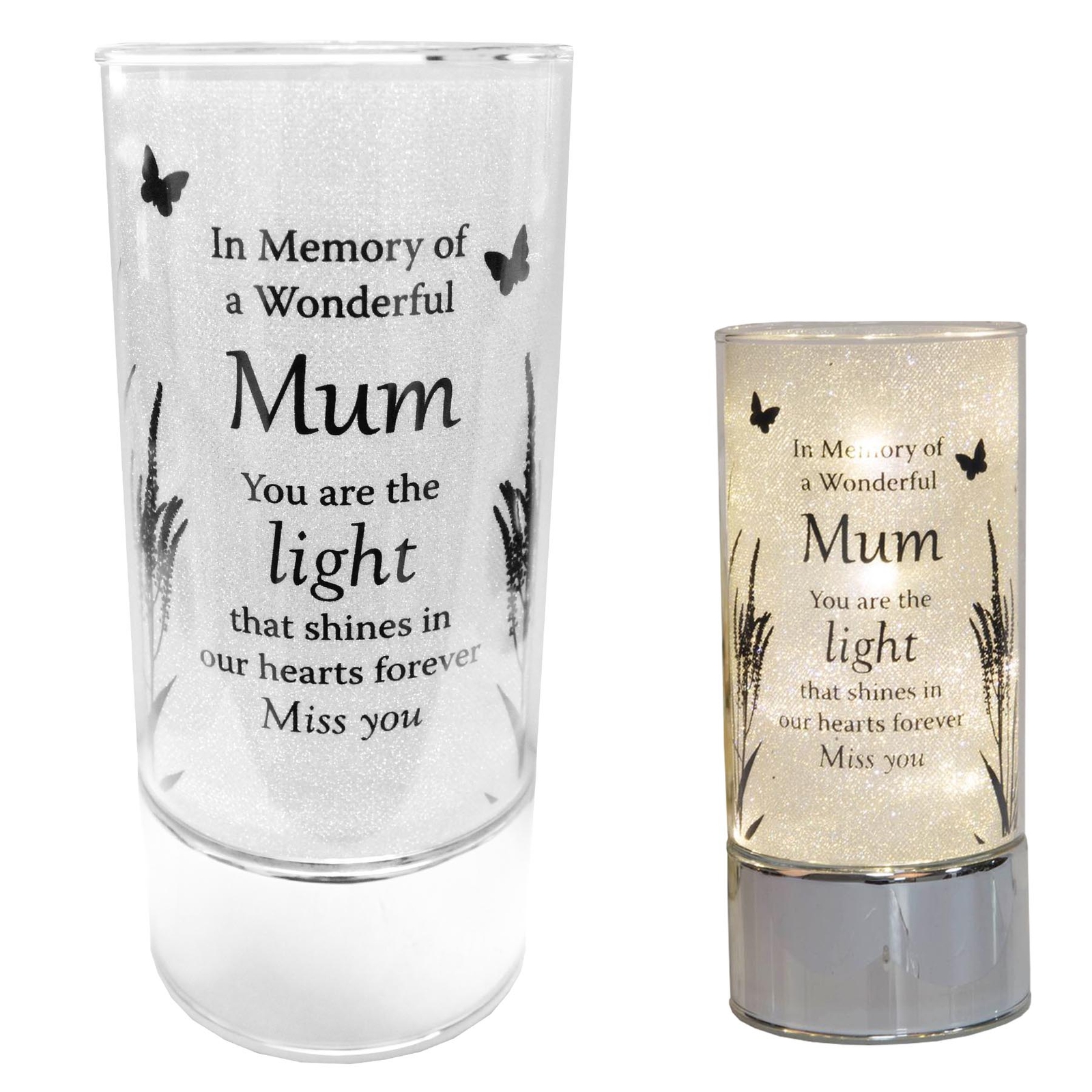 Thoughts of You Memorial Light Up Tube light – Mum