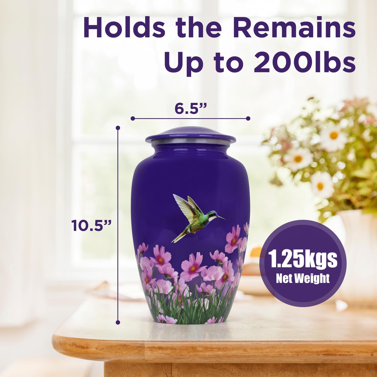 Memorials Urns for Human Ashes Adult Female and Male, Decorative Burial Urn, …