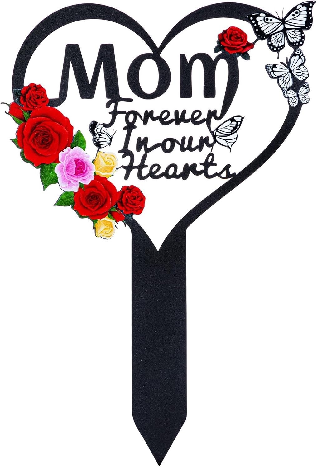 Cemetery Decorations for Grave Mom, Grave Decorations for Cemetery, Memorial He