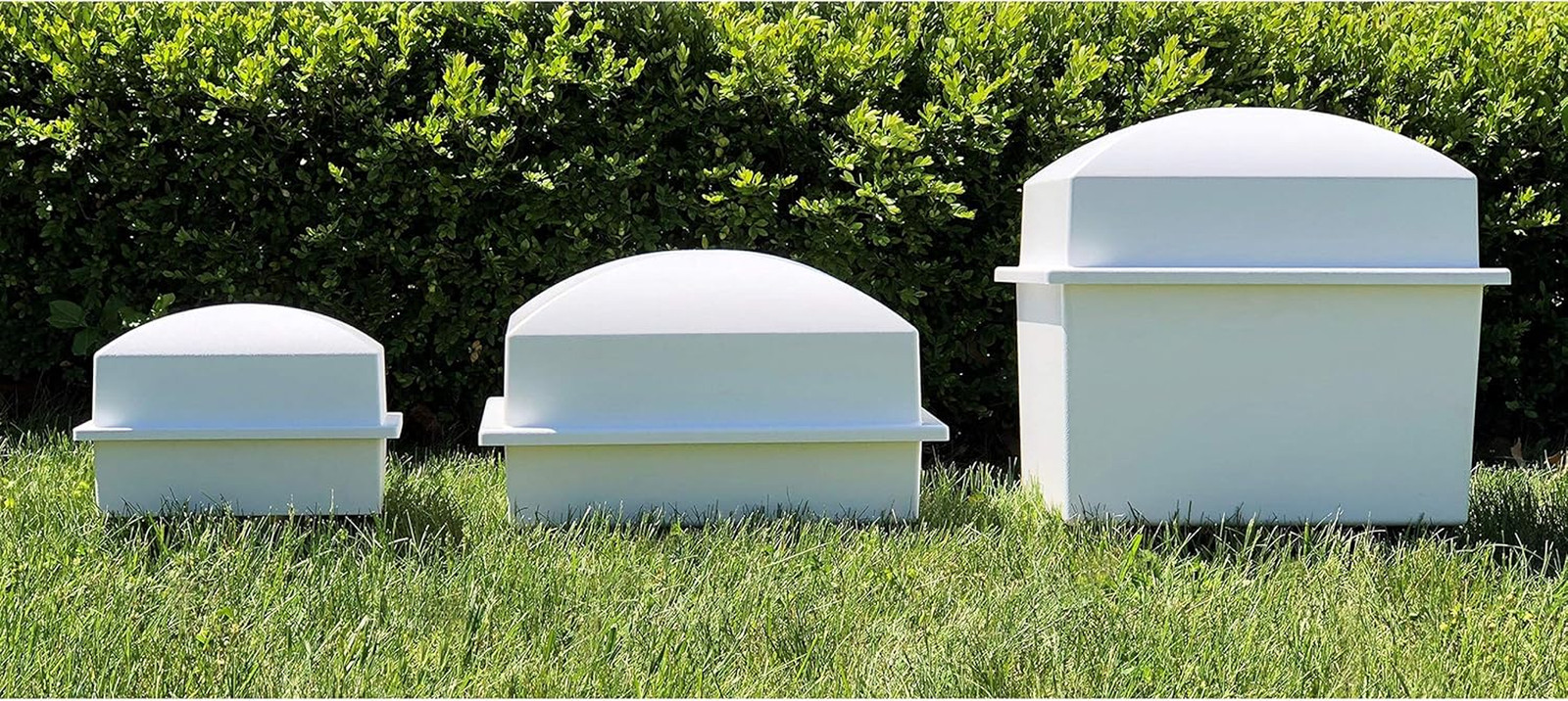 | Double Urn Vaults for Underground Burial | Holds Two Adult Cremation Urns for
