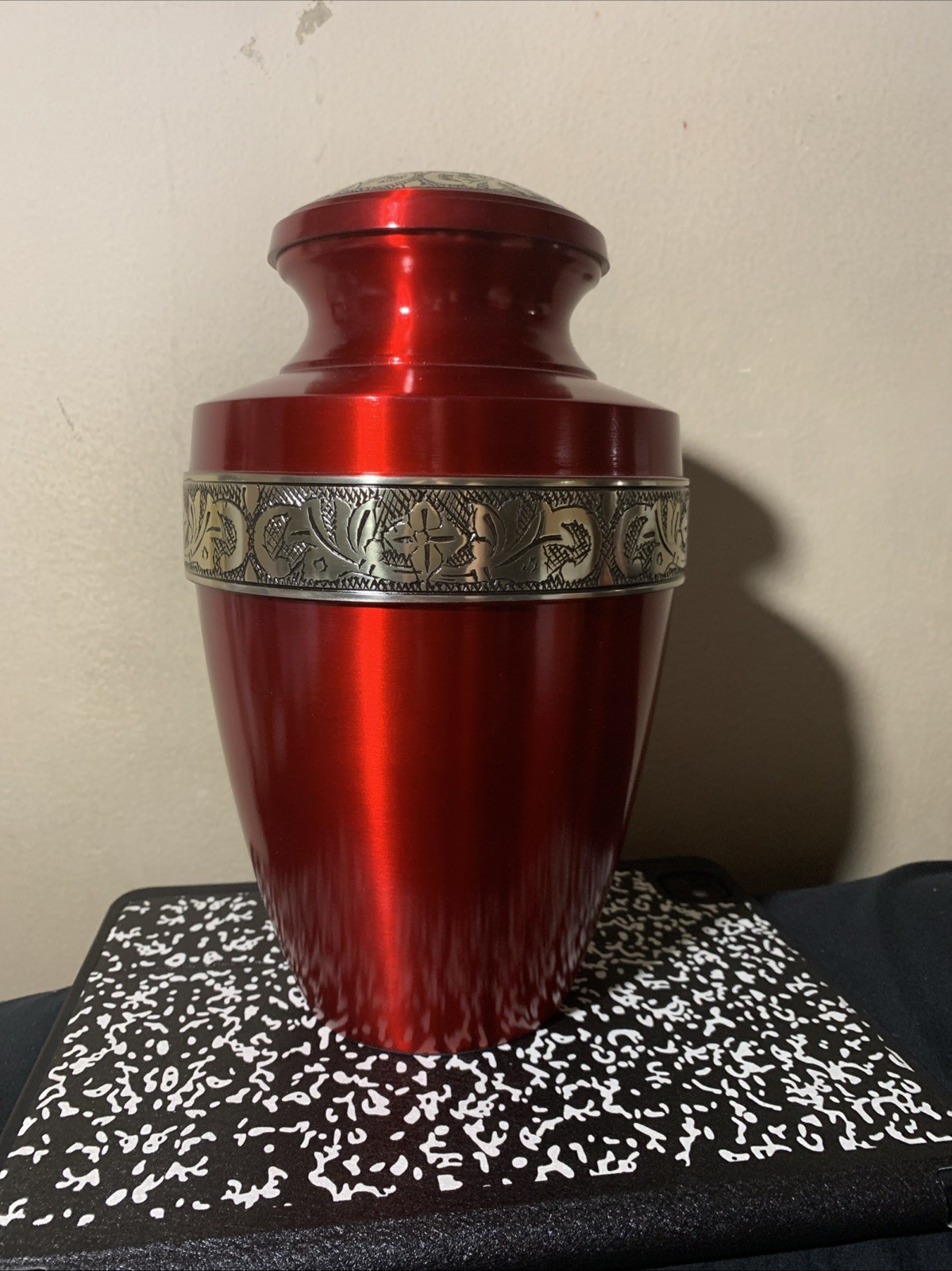 Human Ashes Cremation Urn – Large Grecian Style, 11 inches, Threaded Opening