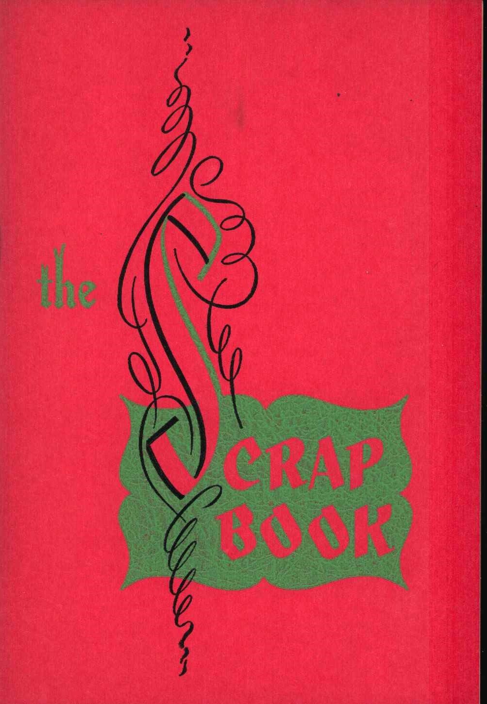 1955 The Scrap Book Wit Humor Promotional Booklet Hollinger Funeral Hm Massillon