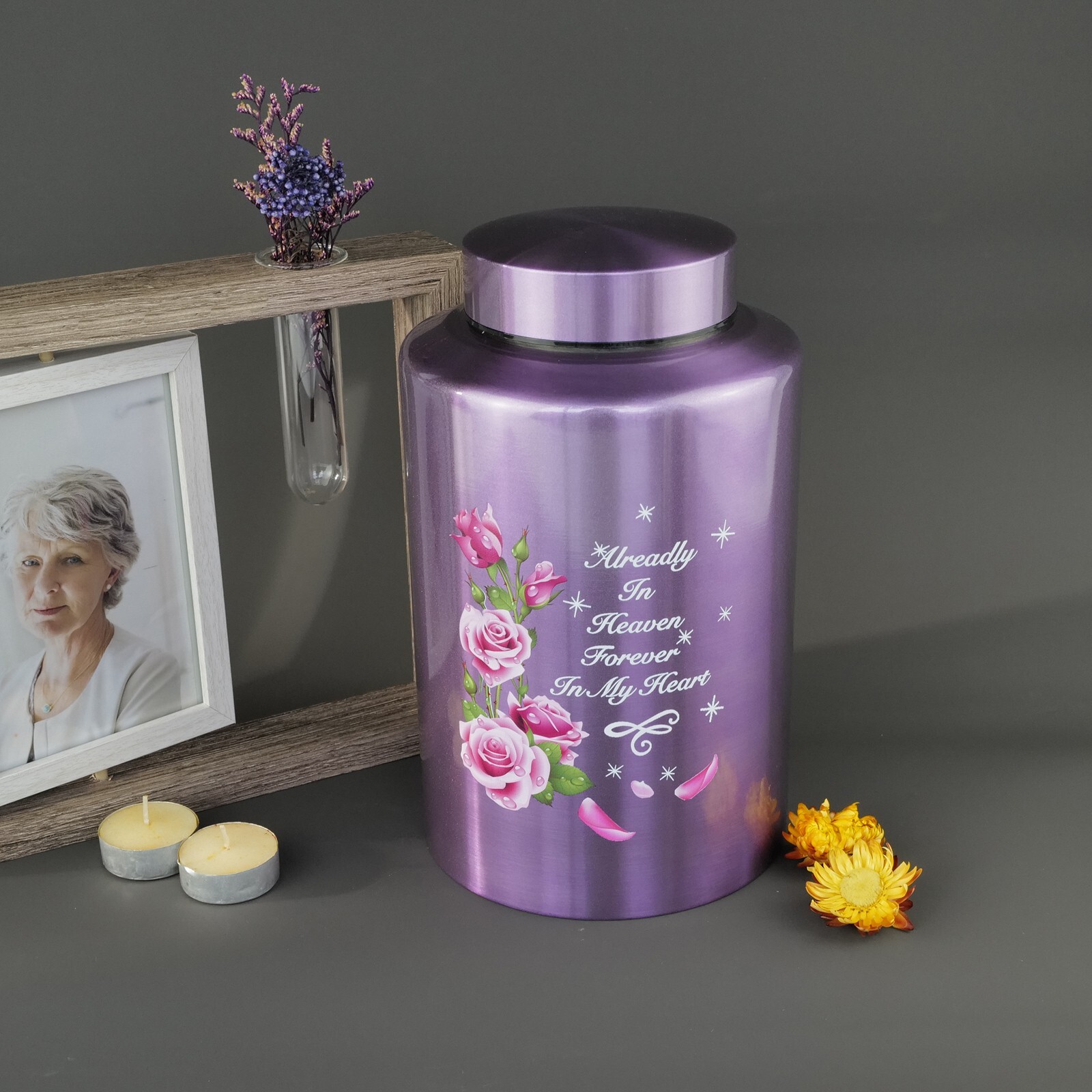 Up to 220 lbs Large Cremation Urns for Adult Human Ashes, Decorative Urn for Fem