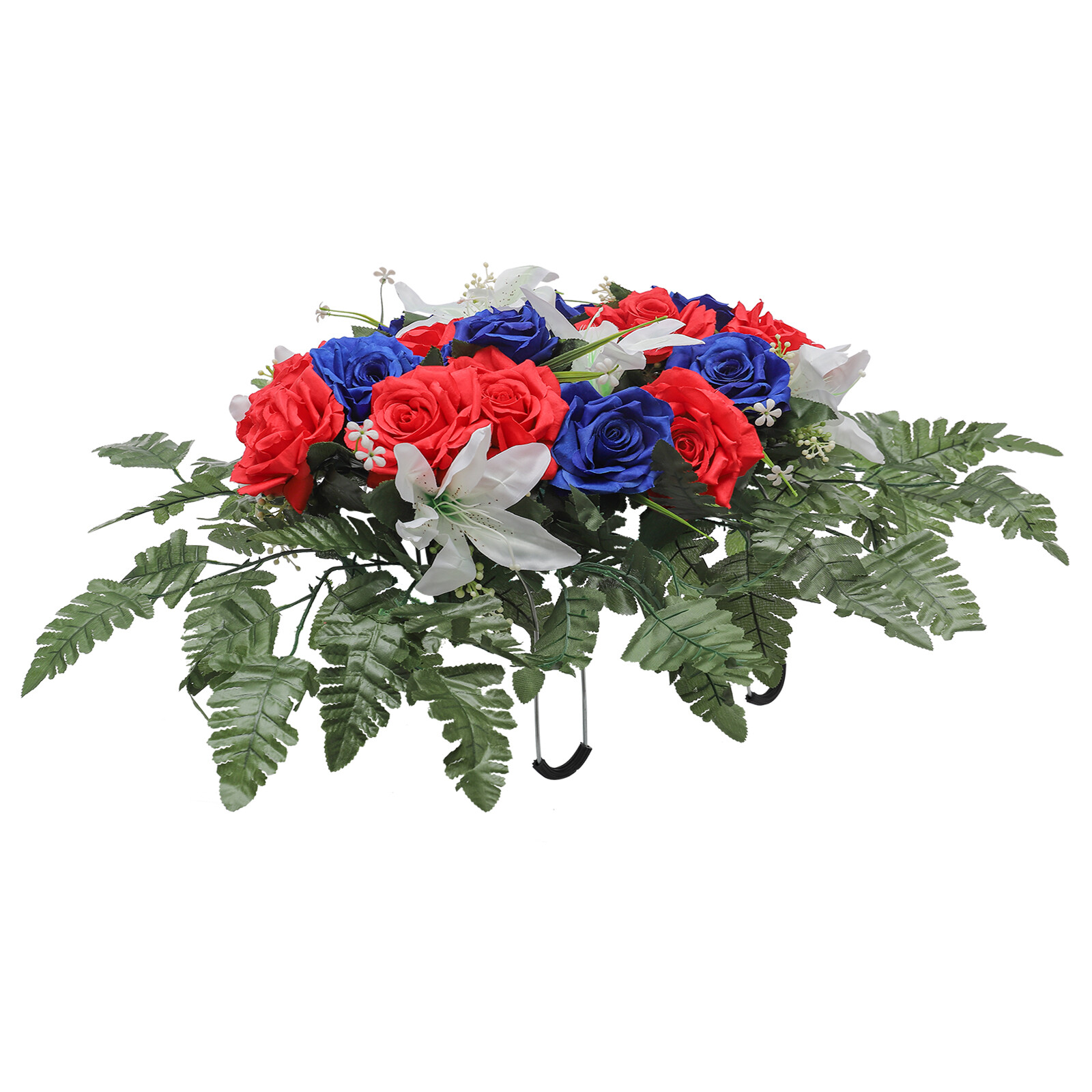Artificial Flowers for Headstone Outdoor Grave Decorations Cemetery Flowers New