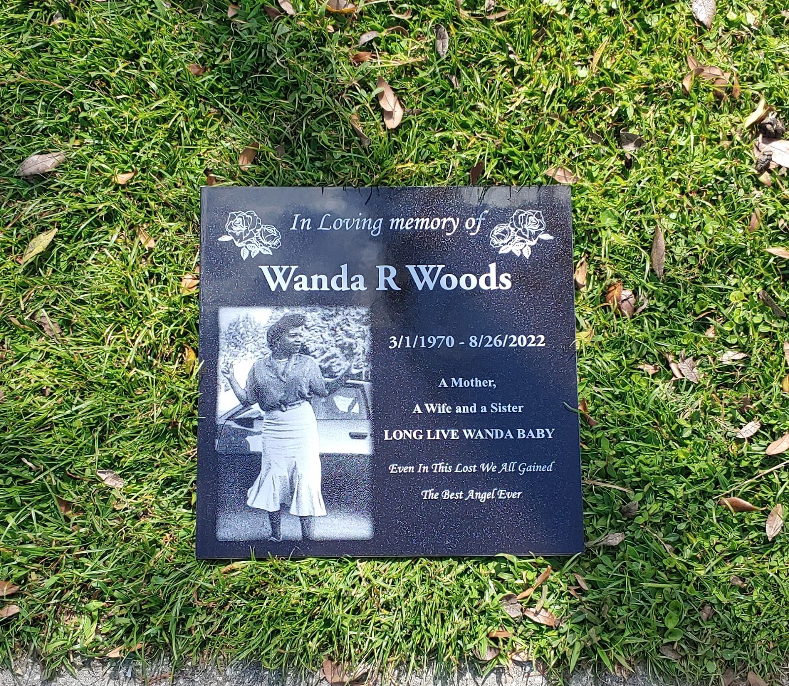 Headstone,memorial,permanent or temporary tombstone, 12×12 Porcelain, or granite
