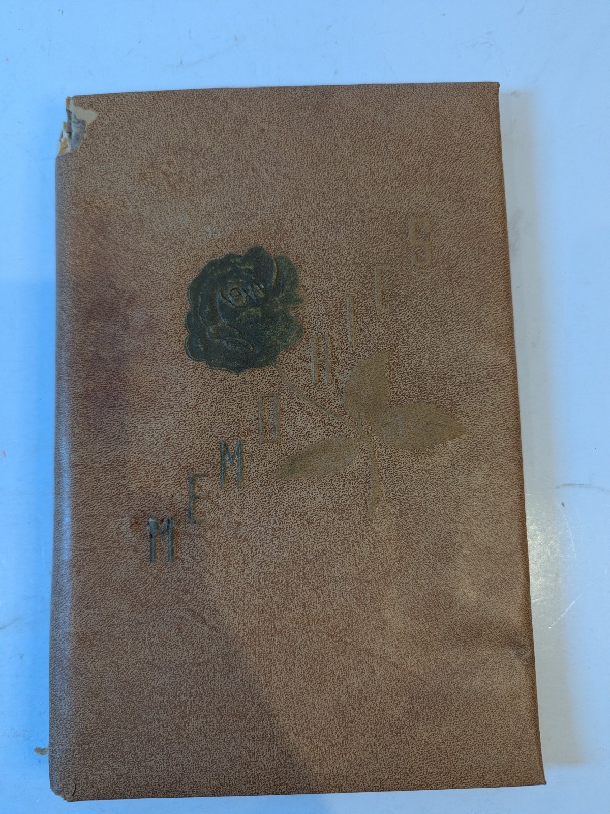 Vintage Funeral Guest Book Meeks Mortuary Sibel Wolford Ligonier PA USA Spiral