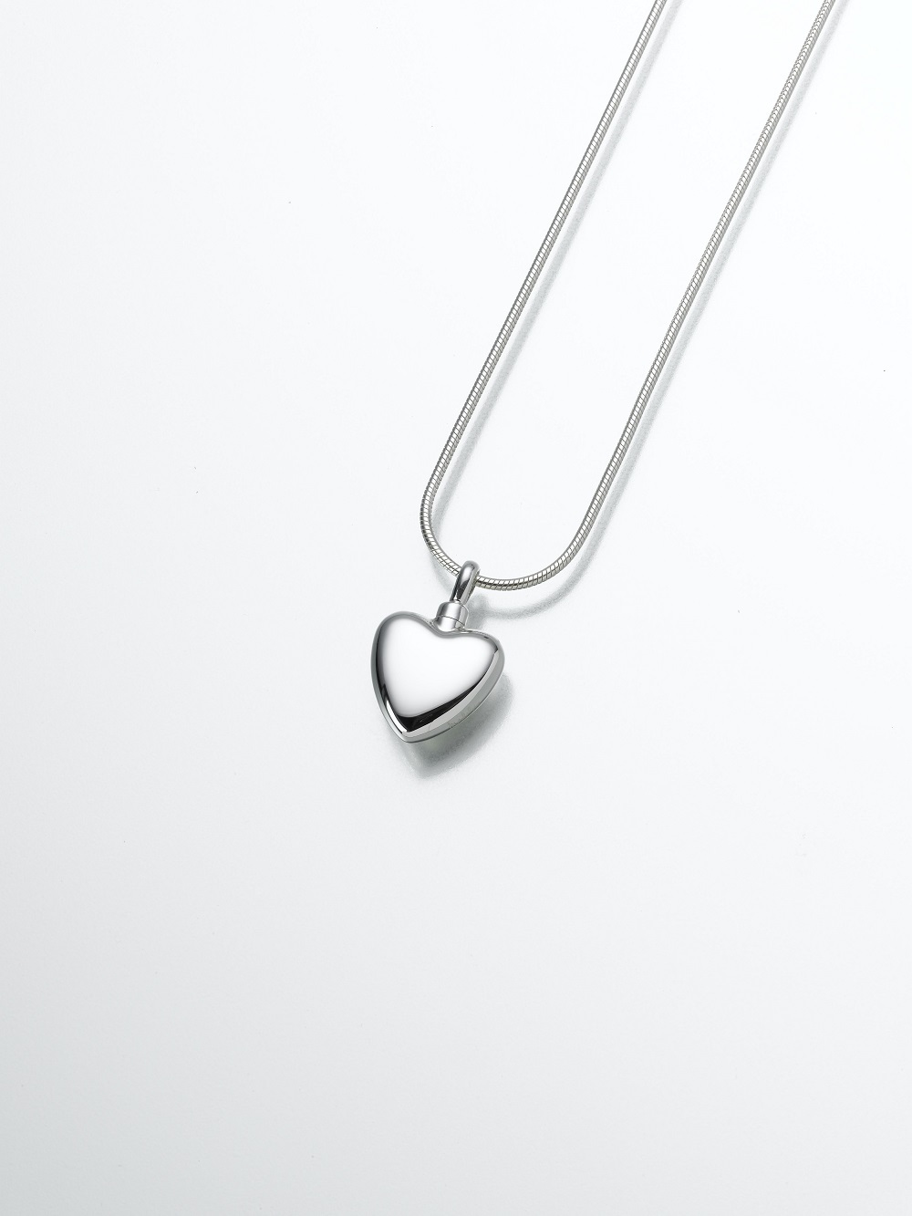 Gold Vermeil Small Heart Memorial Jewelry Pendant Funeral Cremation Urn