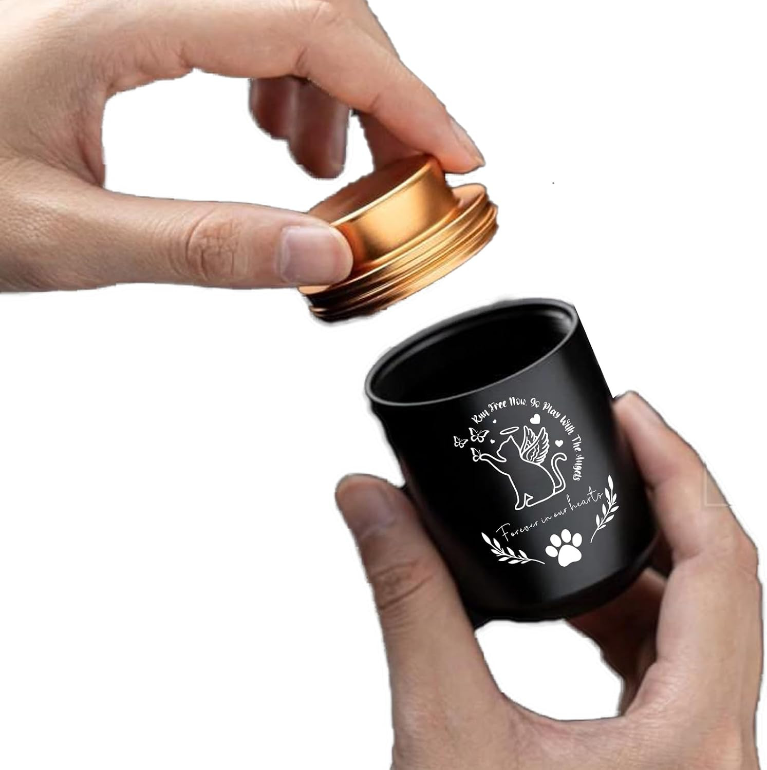 Small Keepsake Urns for Ashes Pets/Dogs/Cats, Mini Memorial Cremation My Guardia