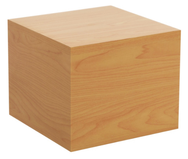 Large/Adult 230 Cubic Inches Light Grain Simplicity Cube Cremation Urn