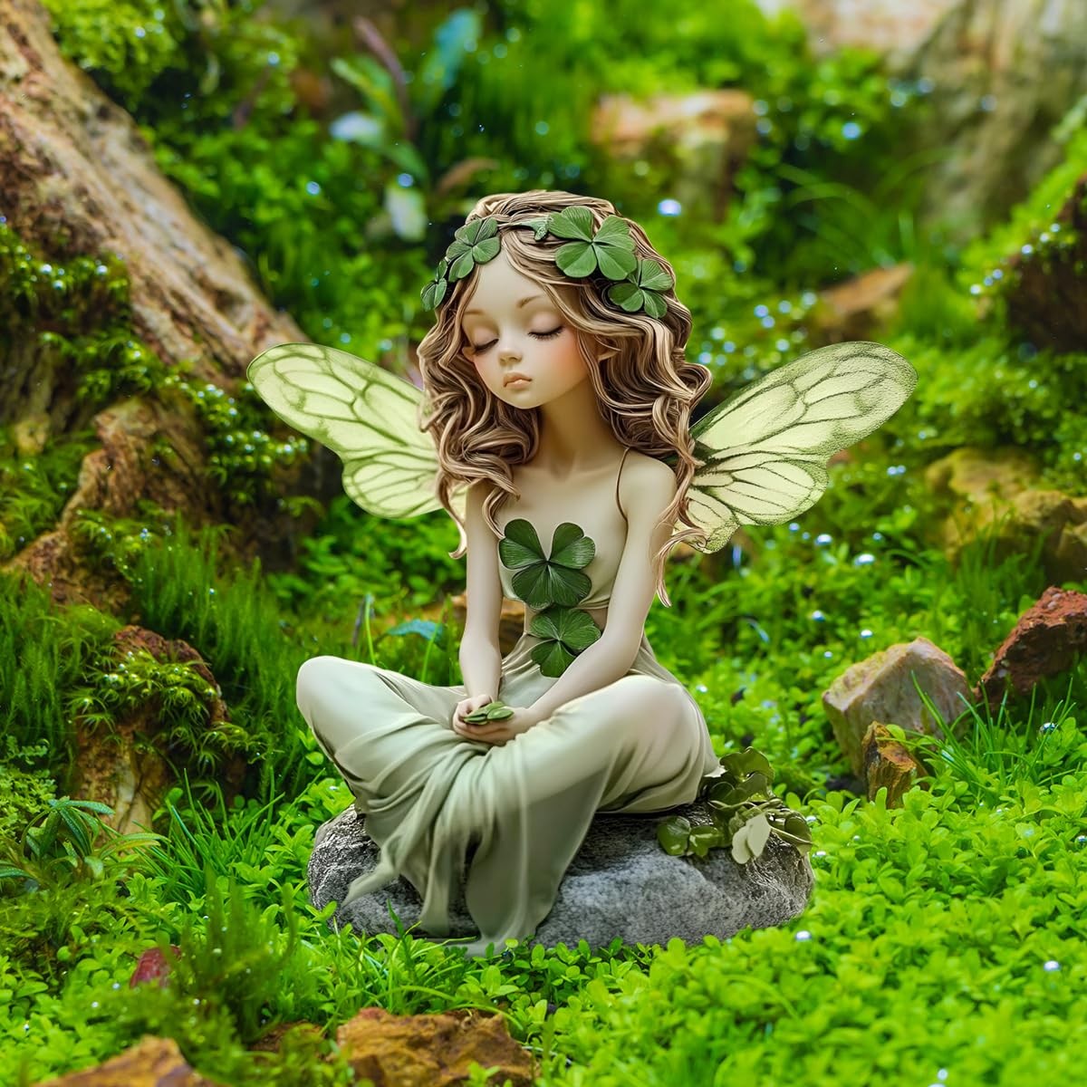 Fairy Garden Stake Decor, Acrylic 2D Garden Fairy Decoration, Fairy Garden fo…