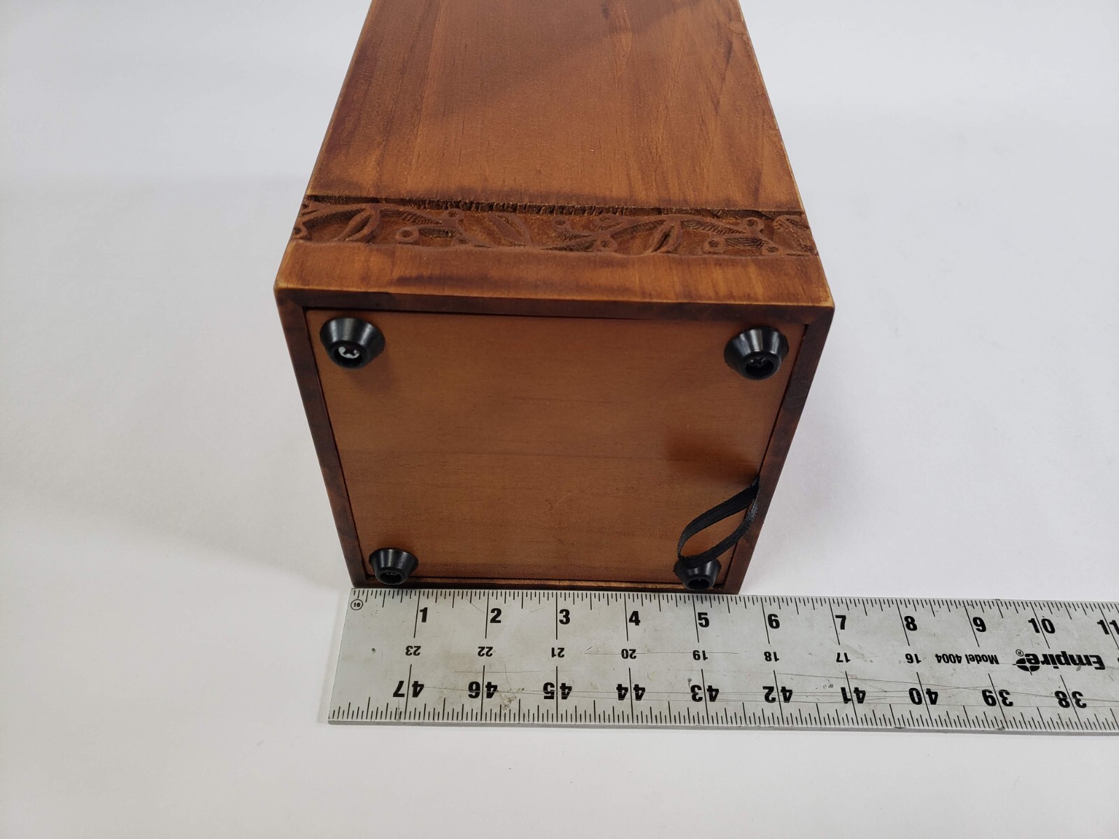 Handcrafted Wooden Cremation Urn for Human Ashes Hummingbird Decorative Urn