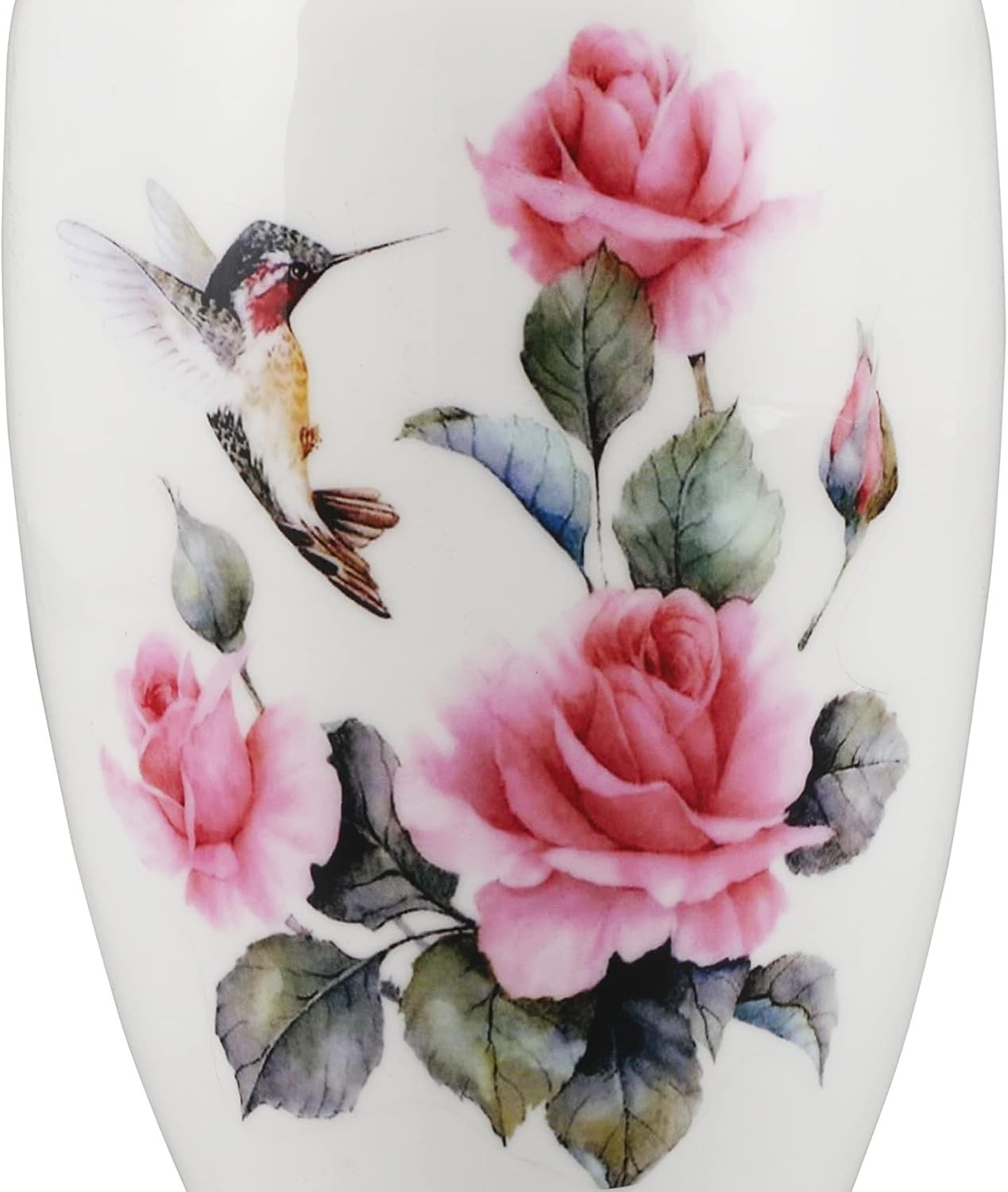 Pink Rose Humming Bird Adult Cremation Urns for Human Ashes – Decorative Urn