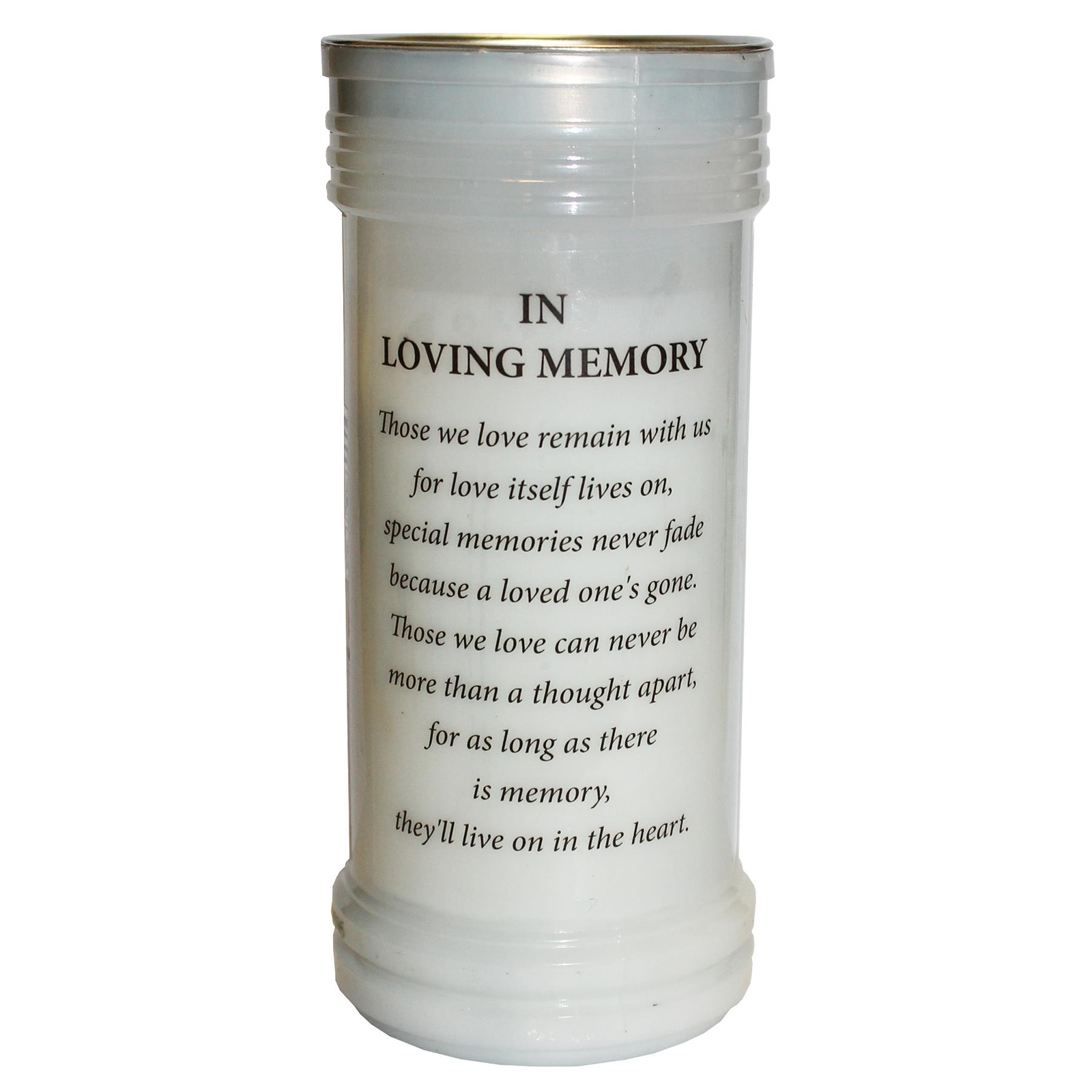 Pillar Candle In Holder in Loving Memory of Dad