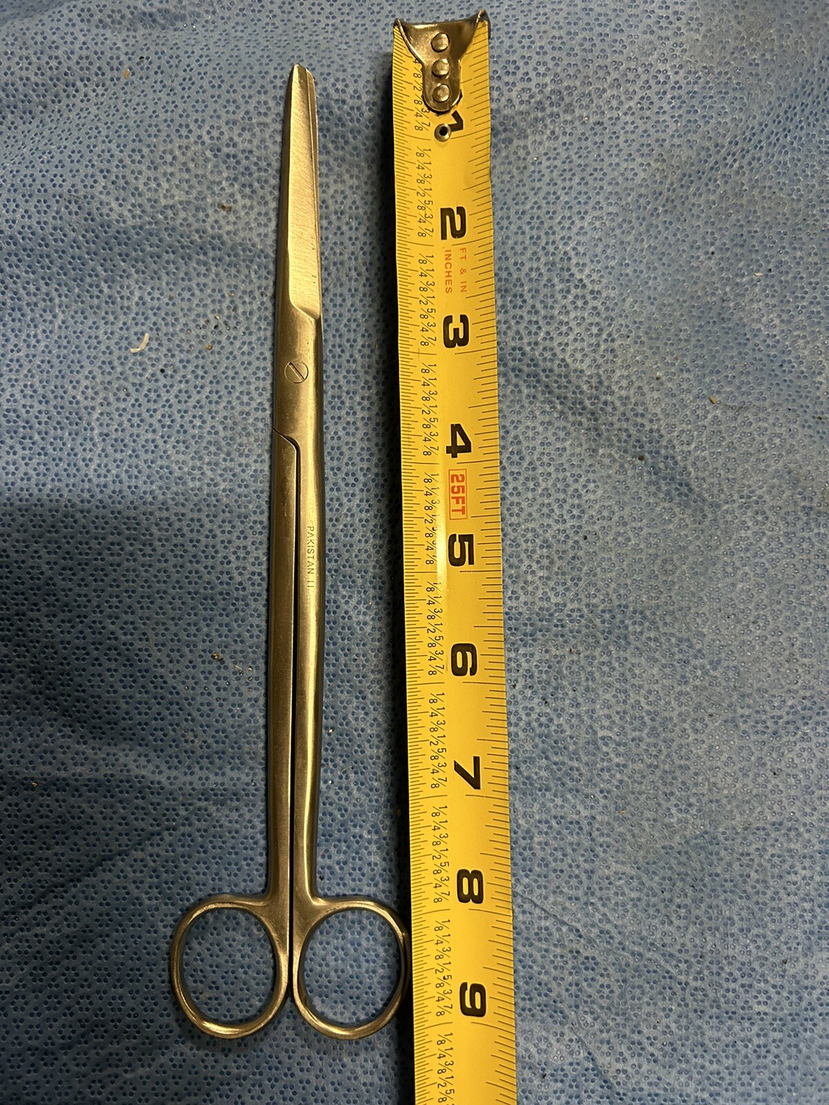 Embalming Curved Mets Scissors