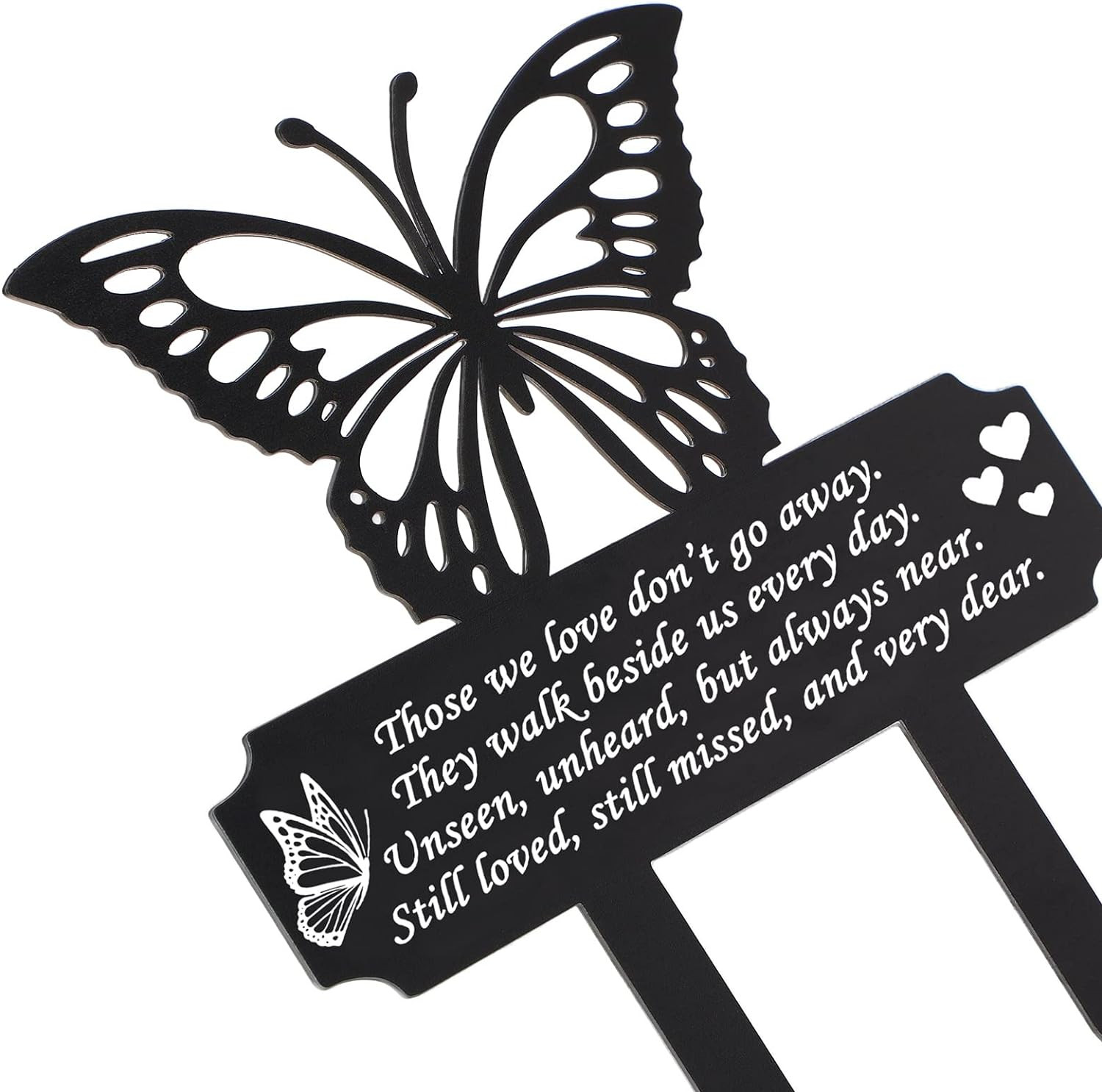 Cemetery Decorations for Grave, Butterfly Memorial Grave Markers, Memorial Gifts