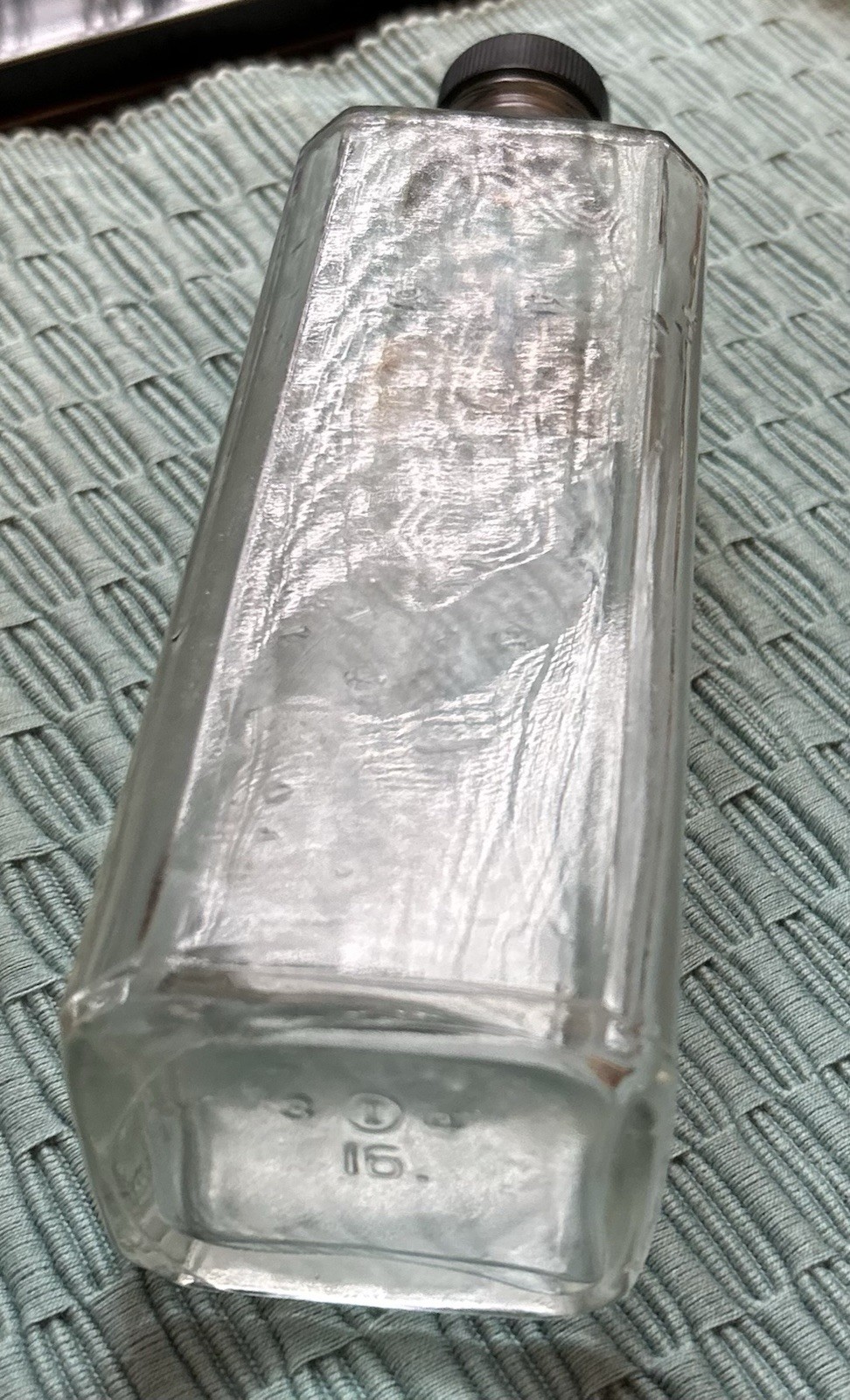 Vintage Dodge Chemical Co Embalming Glass Bottle Mortuary Funeral