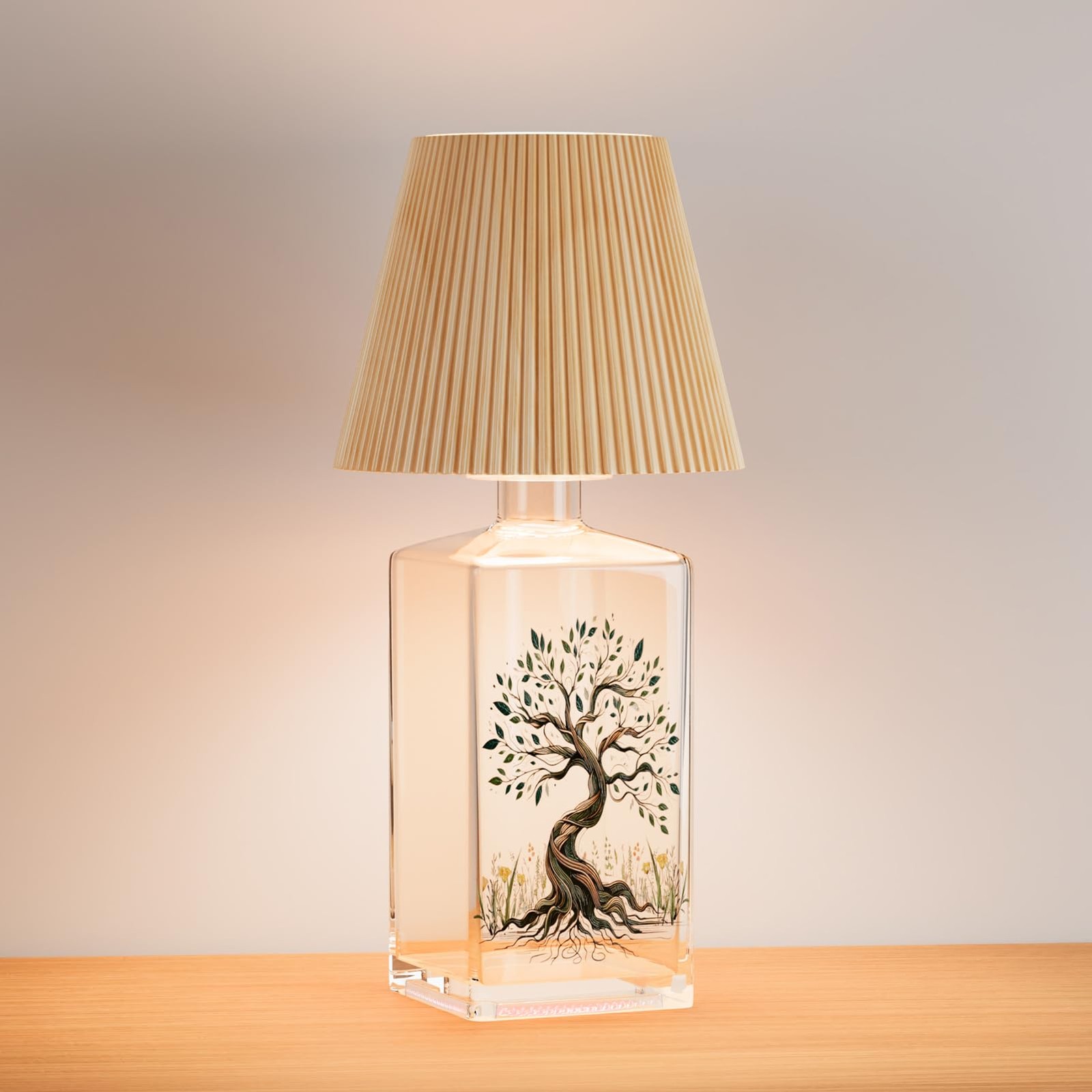 SOITIS Glass Large Urn for Human Ashes, Keepsake Big Urn for Ashes Memorial D…