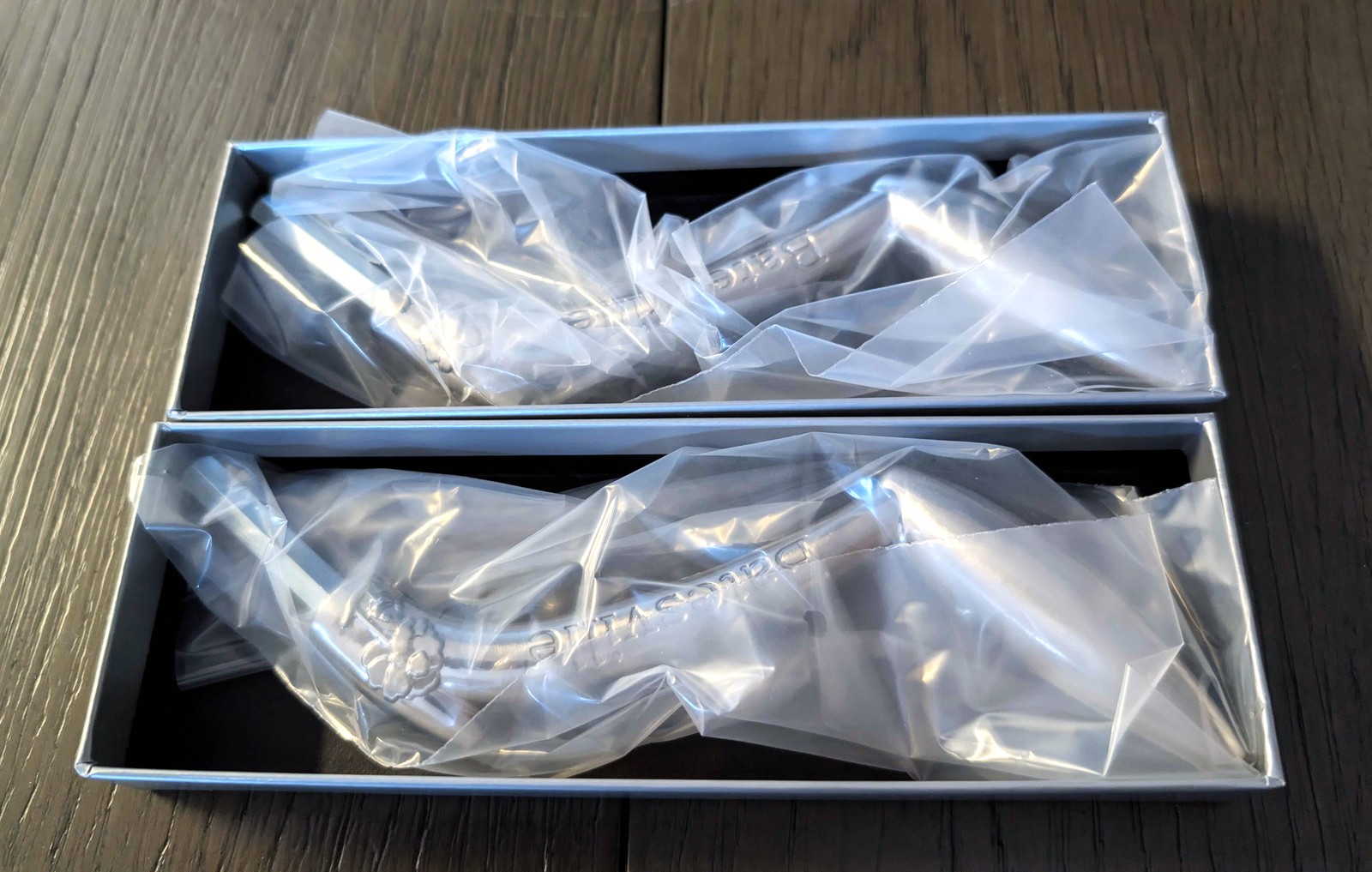 Batesville Casket Locking Keys – Set of 2 – Silver Chrome New w/ Box Coffin