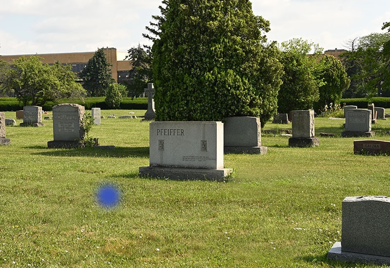 Gethsemane Cemetery plot – Detroit, Michigan – on Gratiot near the City Airport