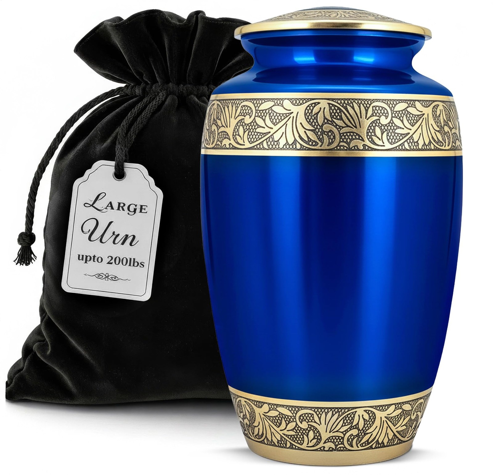 Cremation Urns for Human Ashes Adult Female & Male – Large Urn for Women & Me…