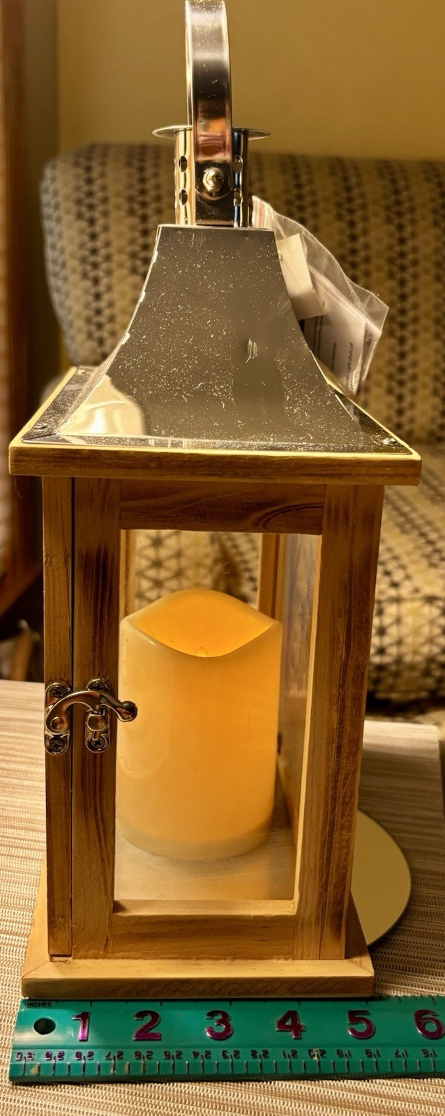 Memorial Remembrance Flickering Lighted Candle. New With Tags. General Loss