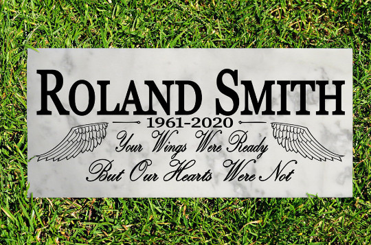 Personalized Memorial Stone Loved One Gift Marble Remembrance Stone