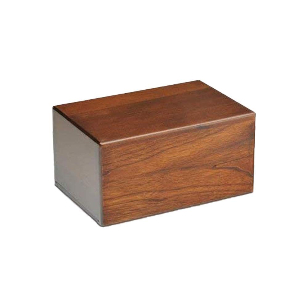 Wooden Urn for Human Ashes, Cremation Funeral Urns Box, Plain Decorative Urns…