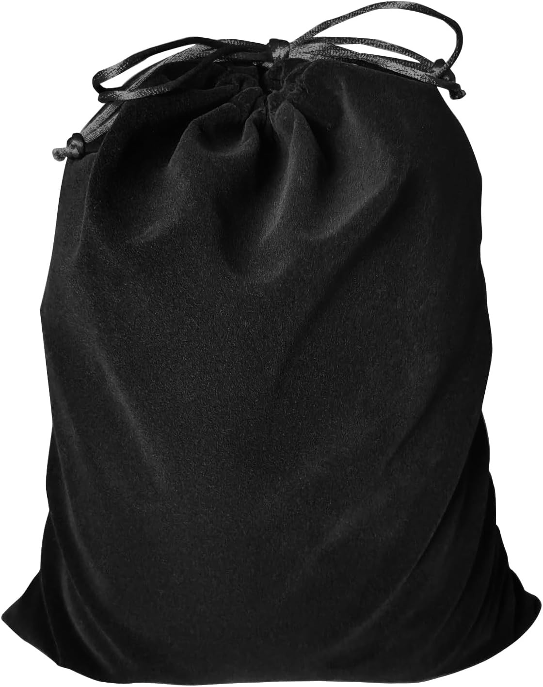 Black Velvet Cremains Urn Bag for Human Ashes – for Use inside the Urn – Size 12