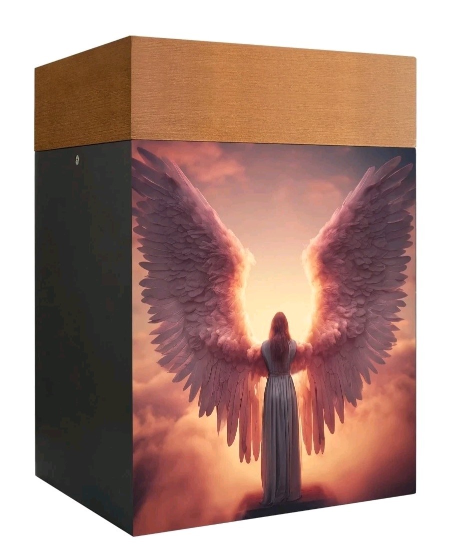 Cremation Urns for Human Ashes Adult Male Female, Wooden Urns Box and Casket …