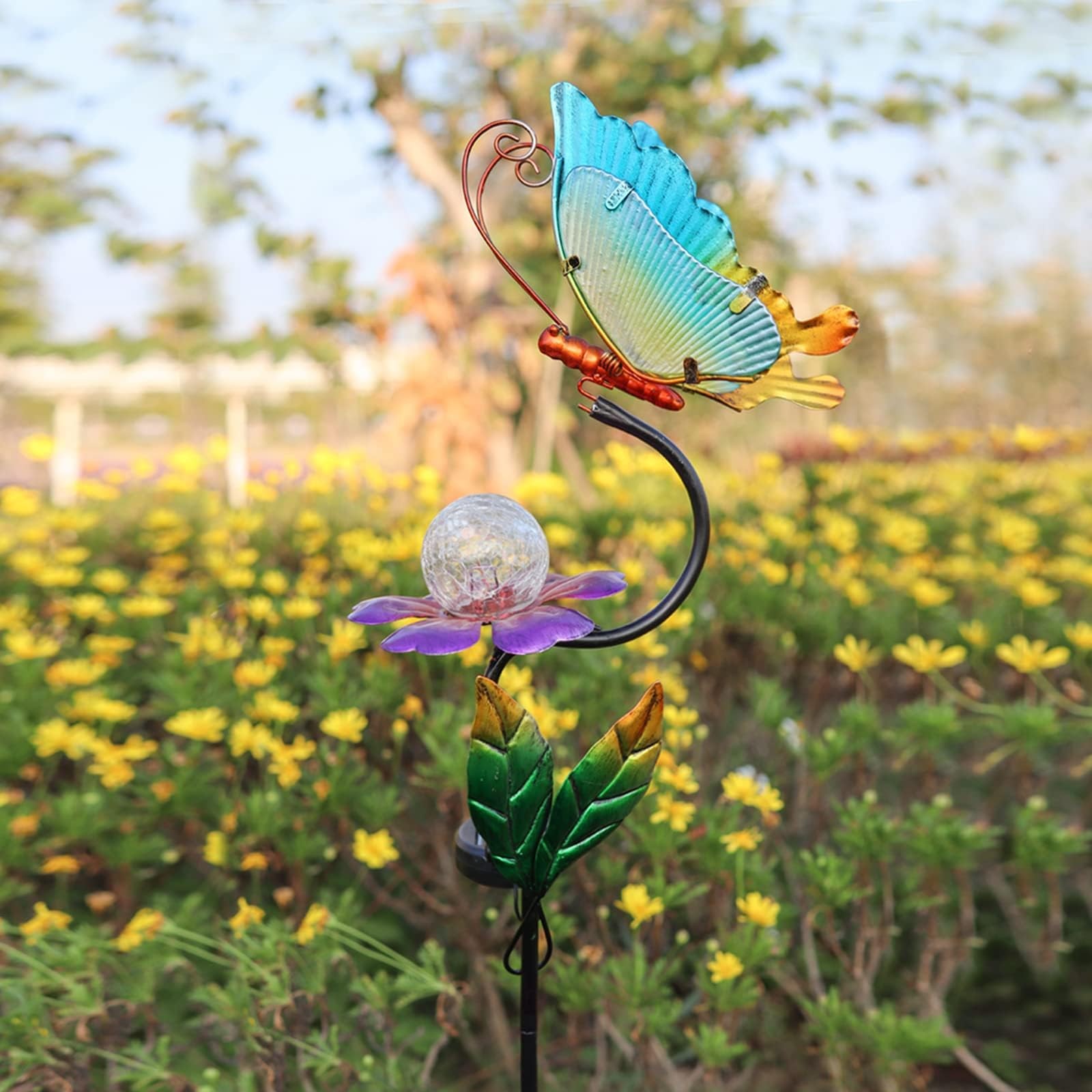 Solar Butterfly Garden Lights – Outdoor Decor for Patios and Yards