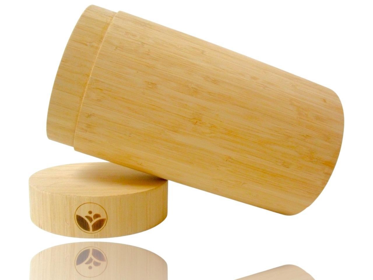 Bamboo Scattering Urn 9 1/2″ x 4″ Eco Biodegradable Tube for Ashes Cremation New