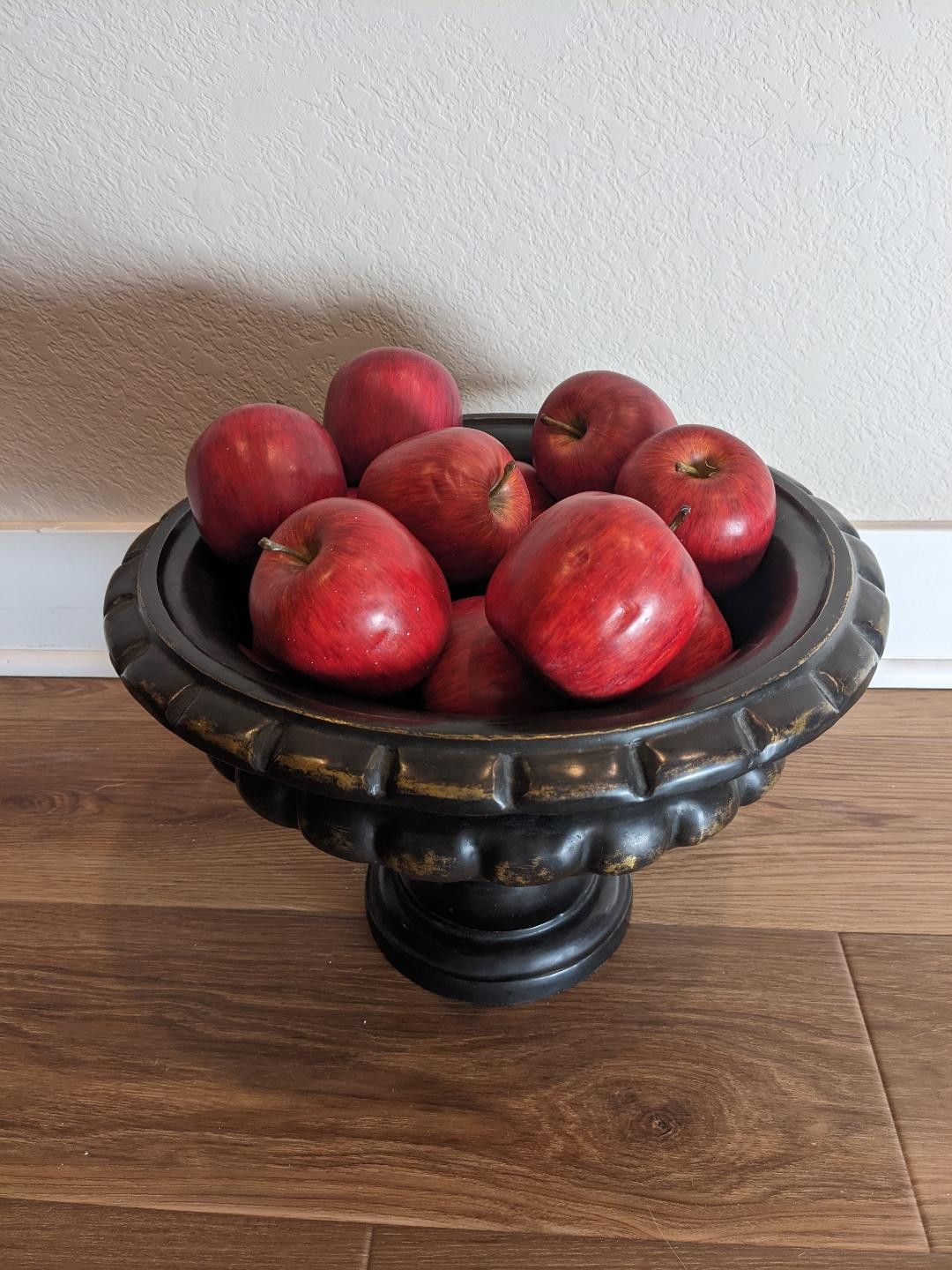 Urns with Apples-15″H X 12″ Bronze