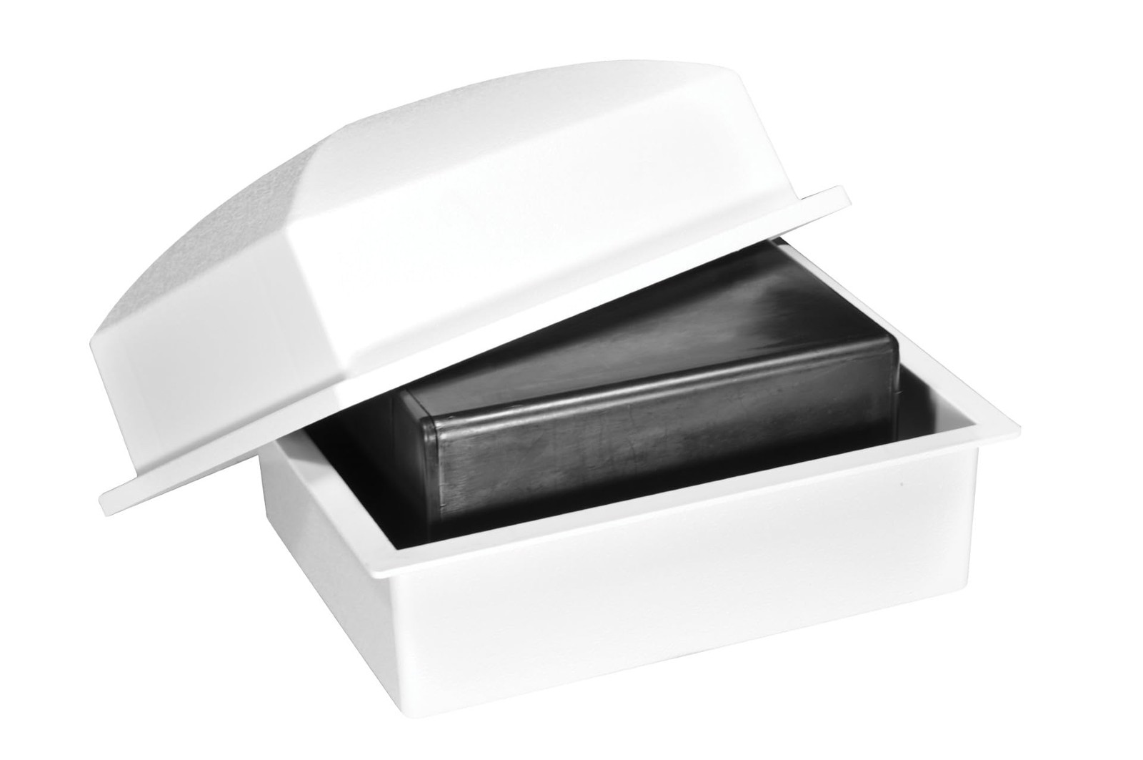 Crowne Vault Compact Urn for Underground Small (Coronet), Granite Grey