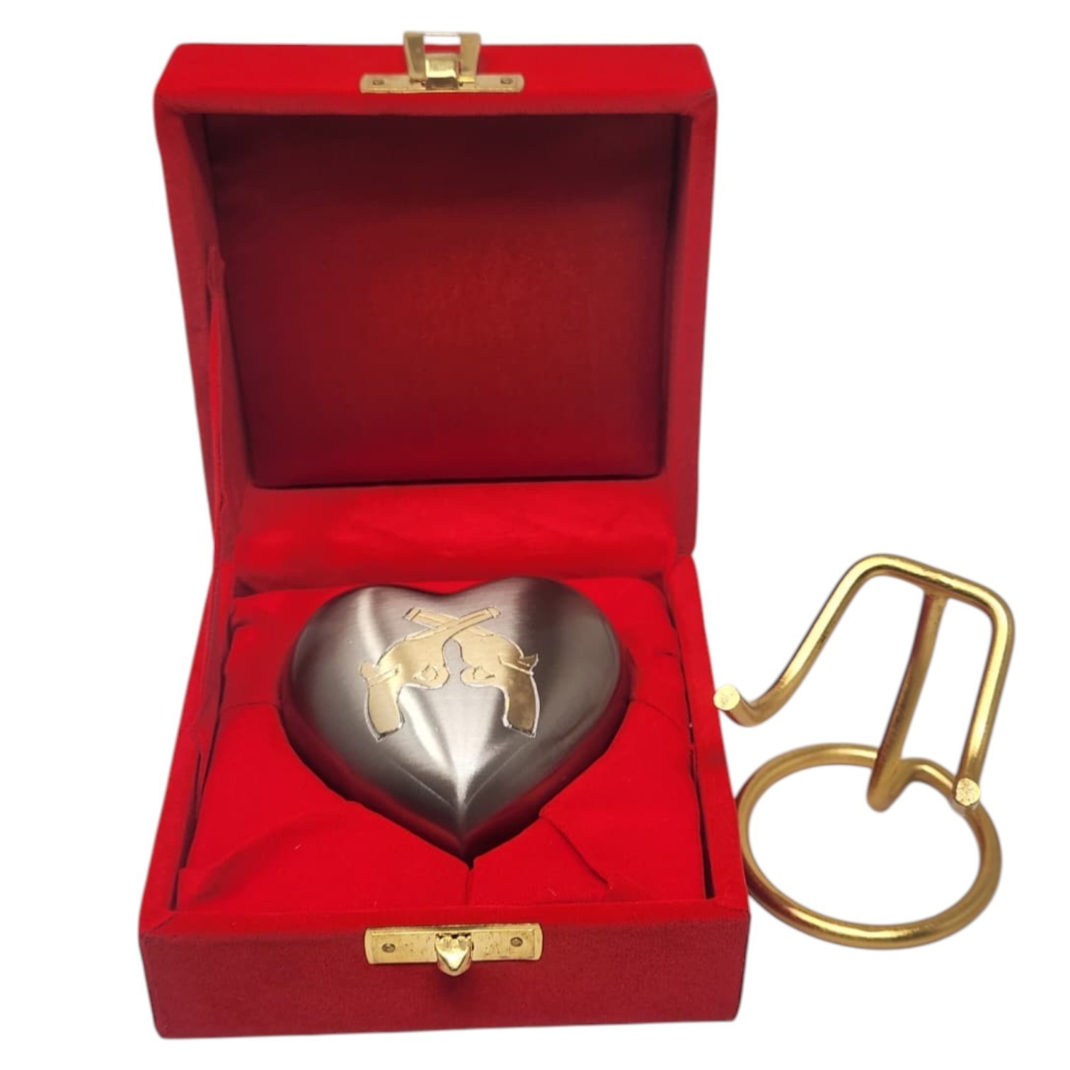 Sacred Heart of Jesus Cremation Urn for Ashes Small Christian Memorial Keepsake