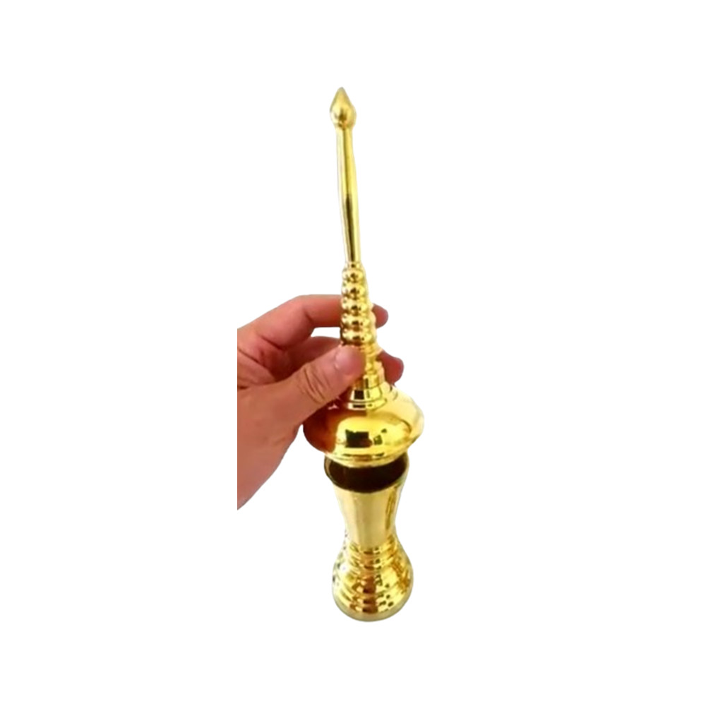 Cremation Urn Ashes Brass Urn 15″ Tall Style Screw Cap Thailand Handmade Durable