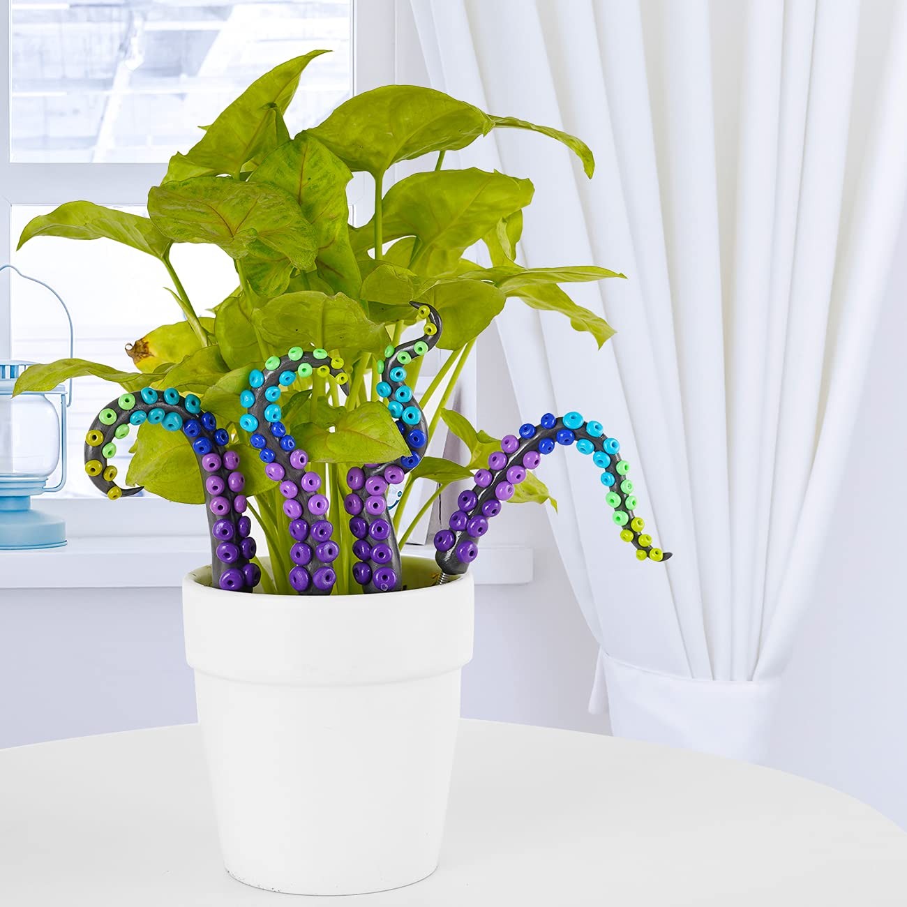 Octopus Tentacle Decorative Garden Stakes Yard Plant Decor Outdoor Ornament