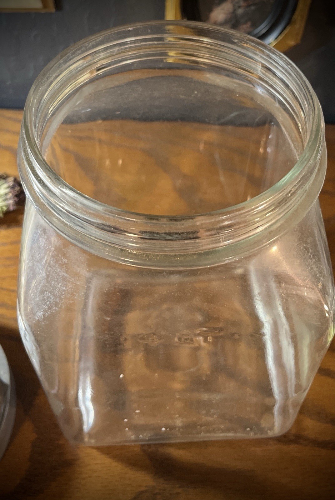 Rare antique undertaker embalming glass jar the Champion co. Springfield Ohio