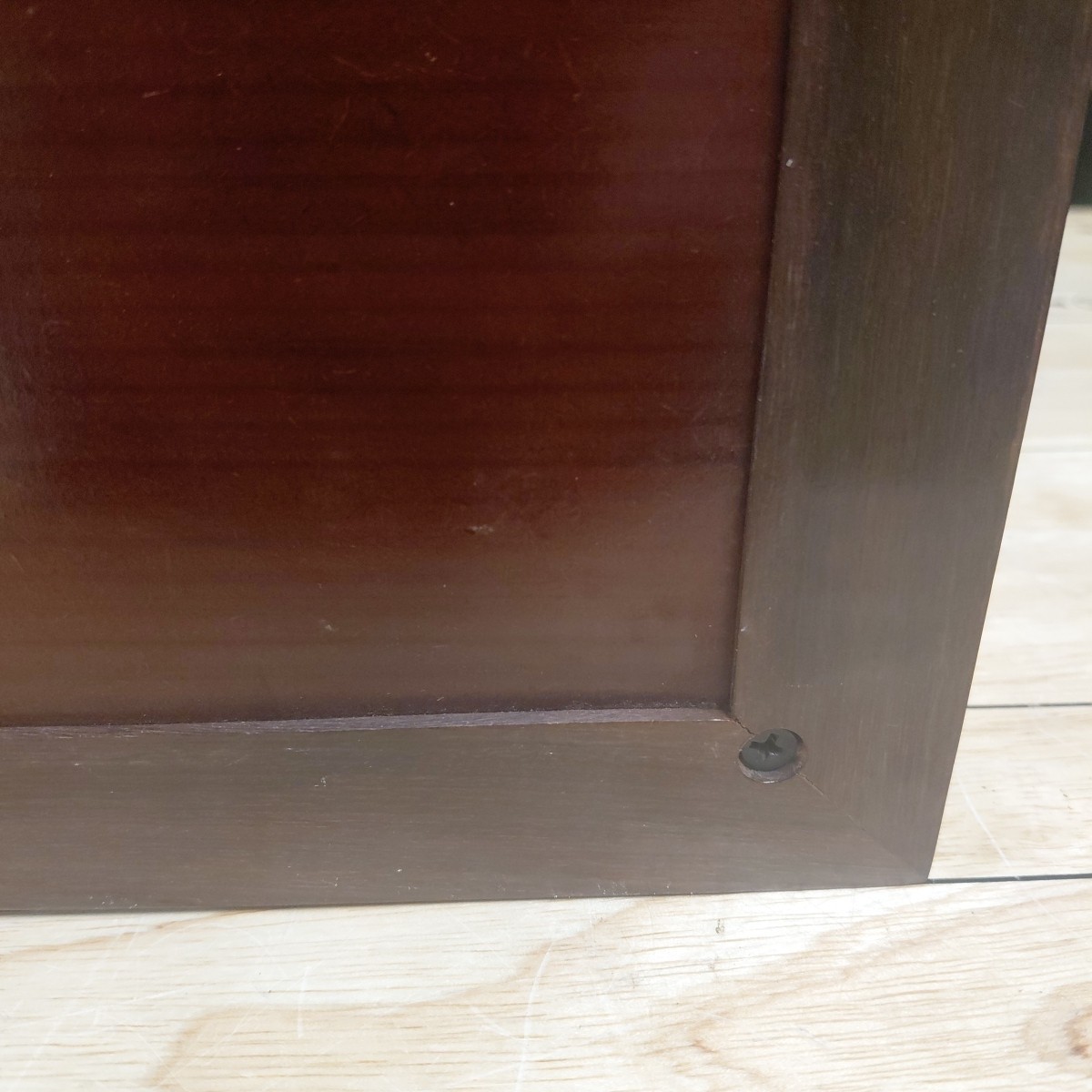 Decrative Wooden Cross Urn for Adult Ashes | Cremation Urns. Rosewood
