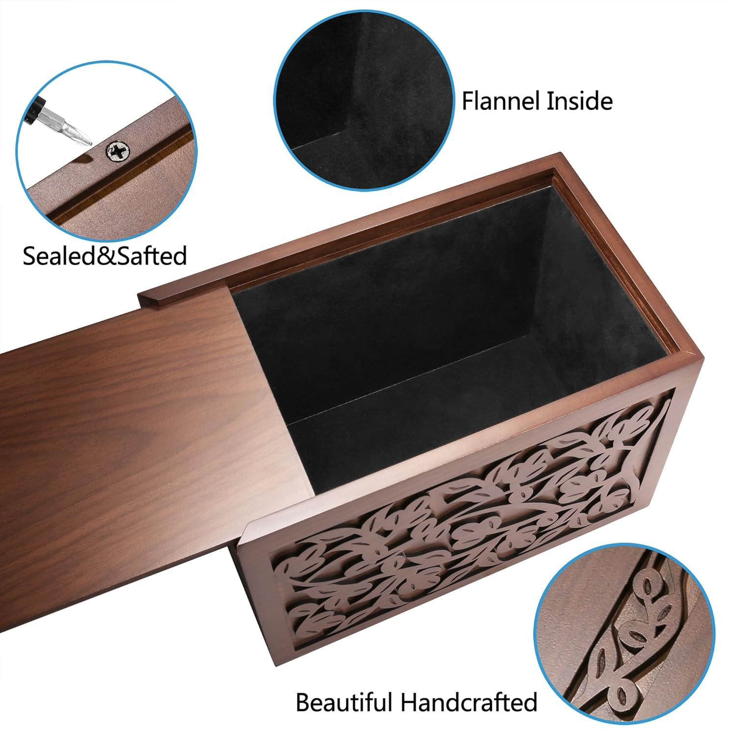 Cremation Urns for Human Ashes Adult Male or Female, Funeral Memorial Urns for A