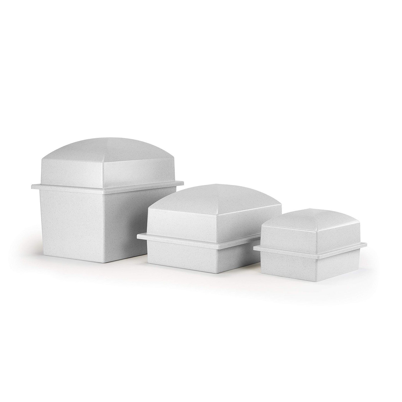 Compact Urn Vault for Underground Burial | Holds Small Cremation Urns or Temp…