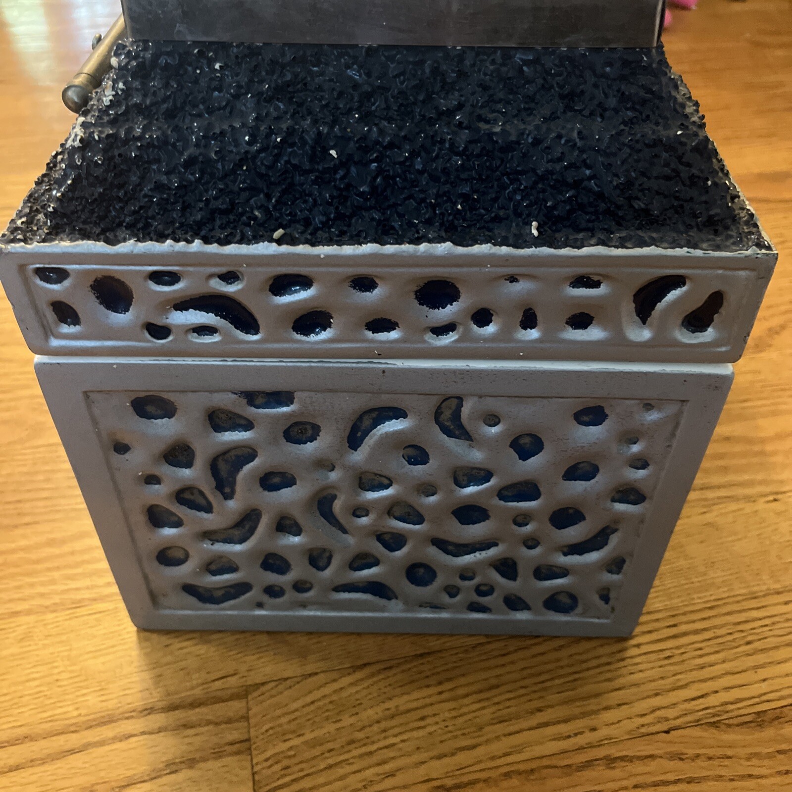 Vintage Athenian Doric Salesman Sample Funeral Casket Burial Vault Coffin