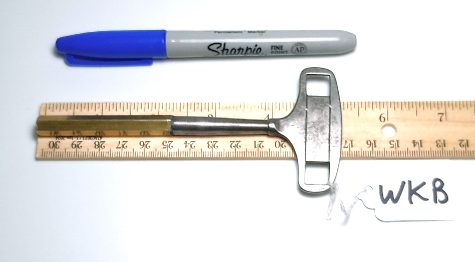 Pocket Casket Winding Key / Coffin Key