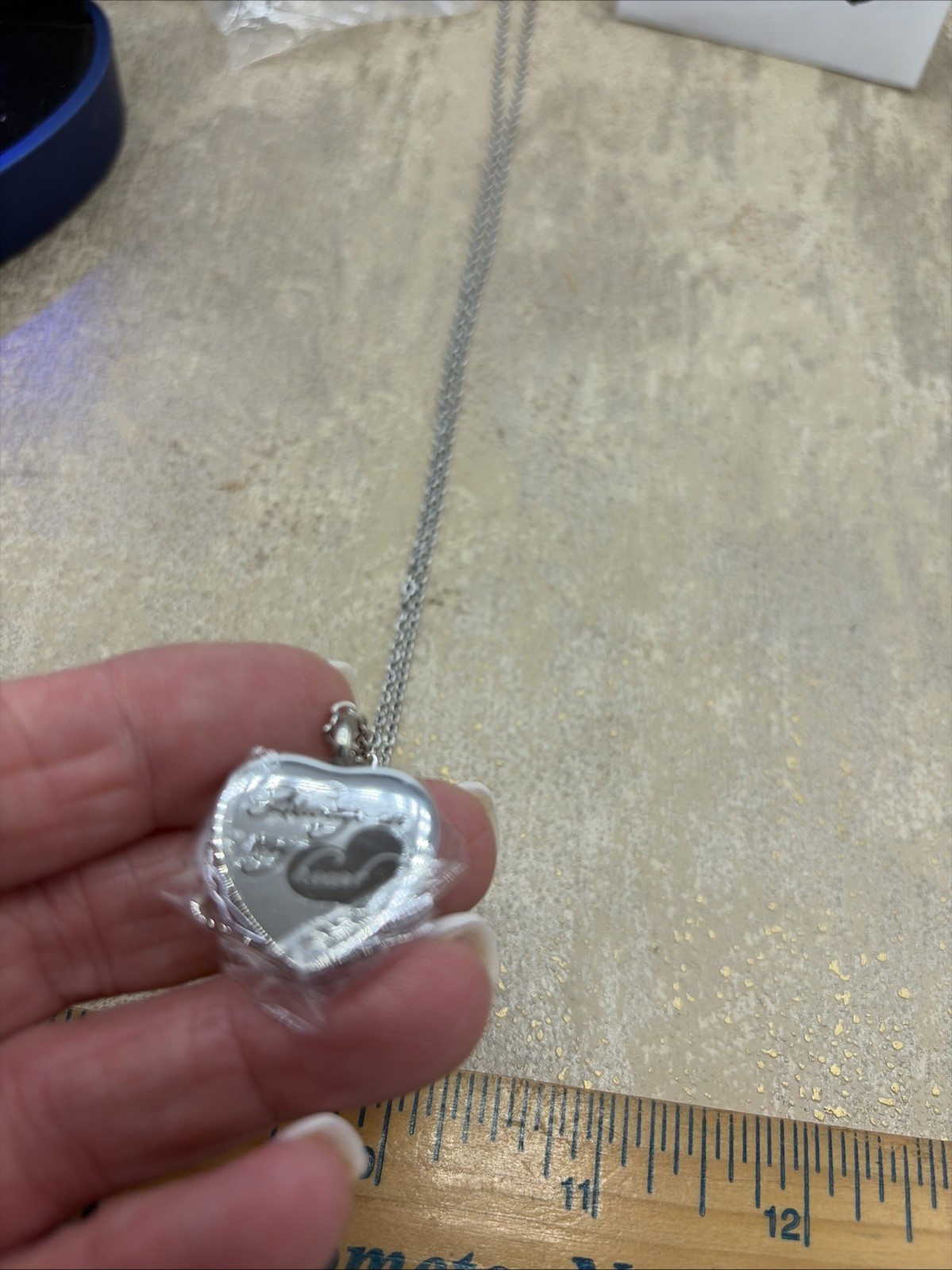 Small Urn for Ashes Keepsake with Lighted Heart Box & Necklace