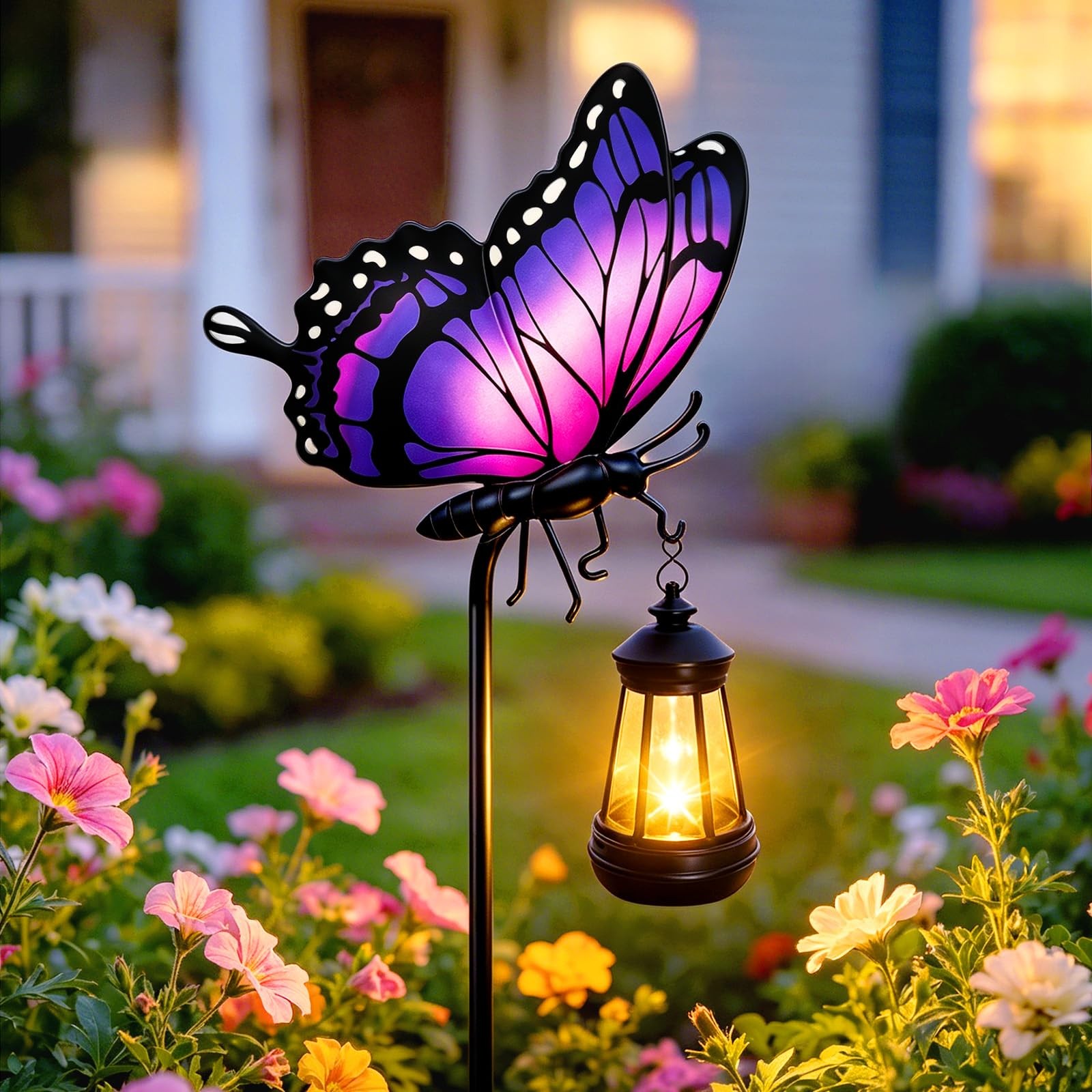 Butterfly Solar Garden Lights Outdoor Waterproof, Gifts for Women Mom Grandma…