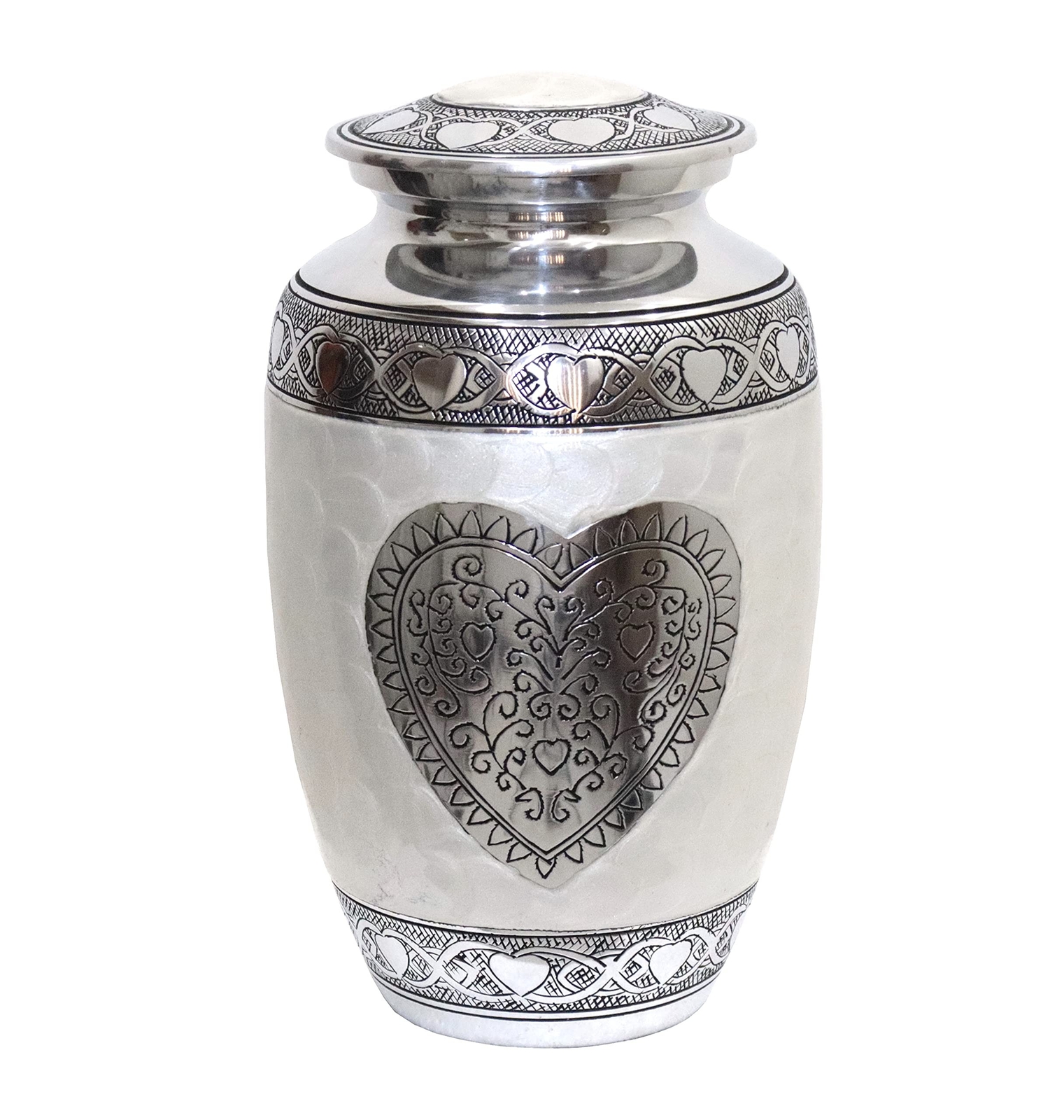hlc Urns Heart Cremation Urn – Funeral Urn for Human Ashes – Burial urn with …