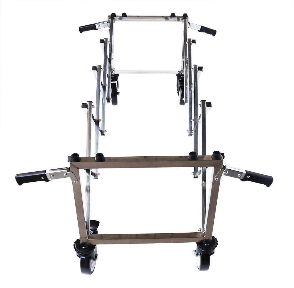 Funeral Stretcher Truck Casket Church Truck Foldable Stainless Steel Trolley
