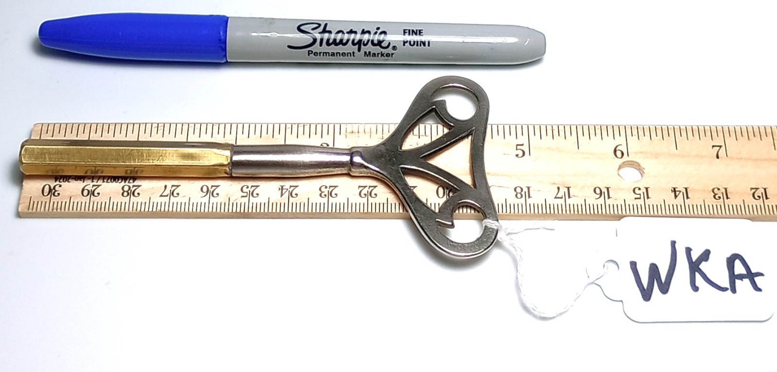 Pocket Casket Winding Key / Coffin Key