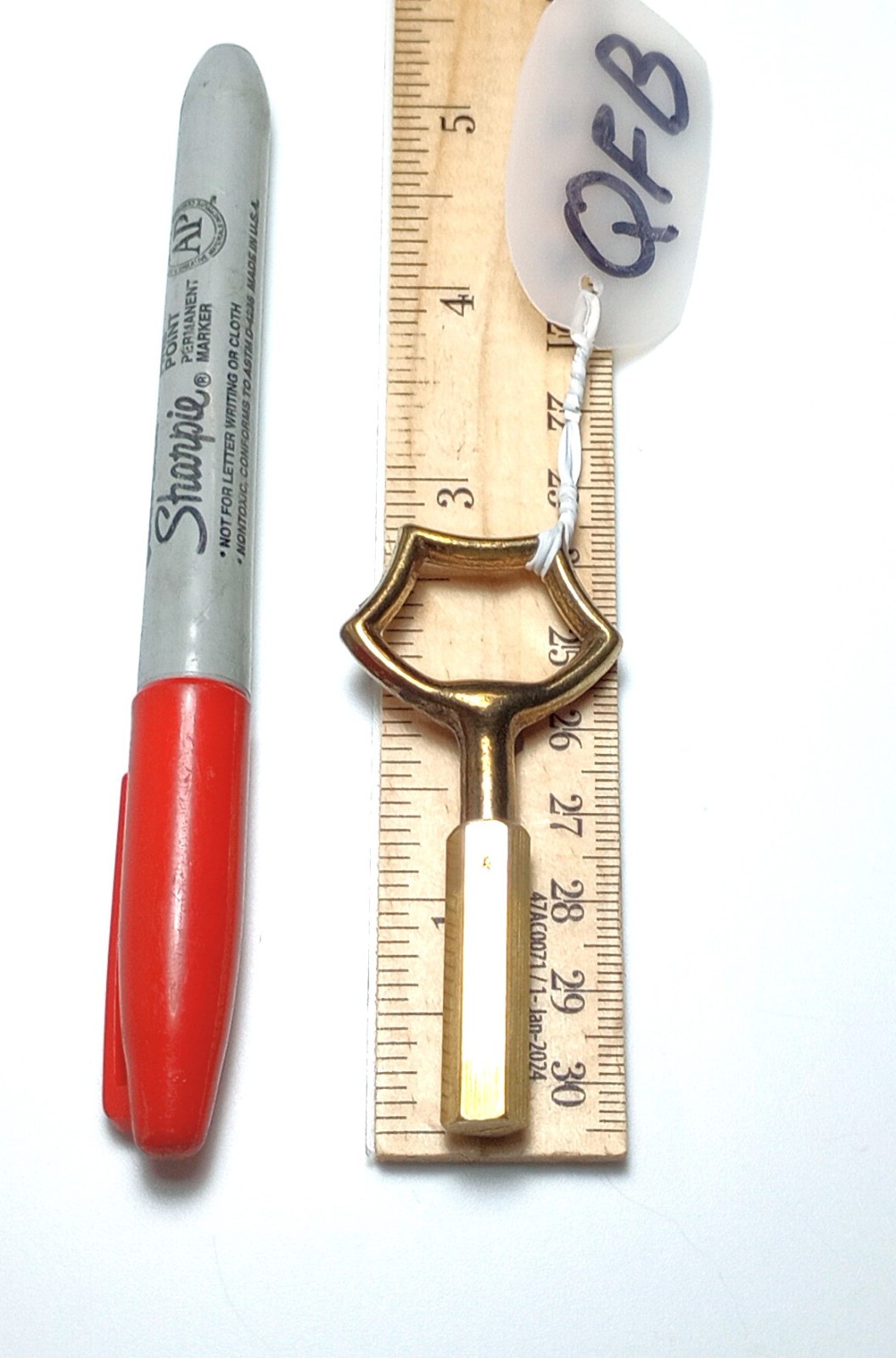 Ornate Pocket Casket key / Keychain Casket Key
