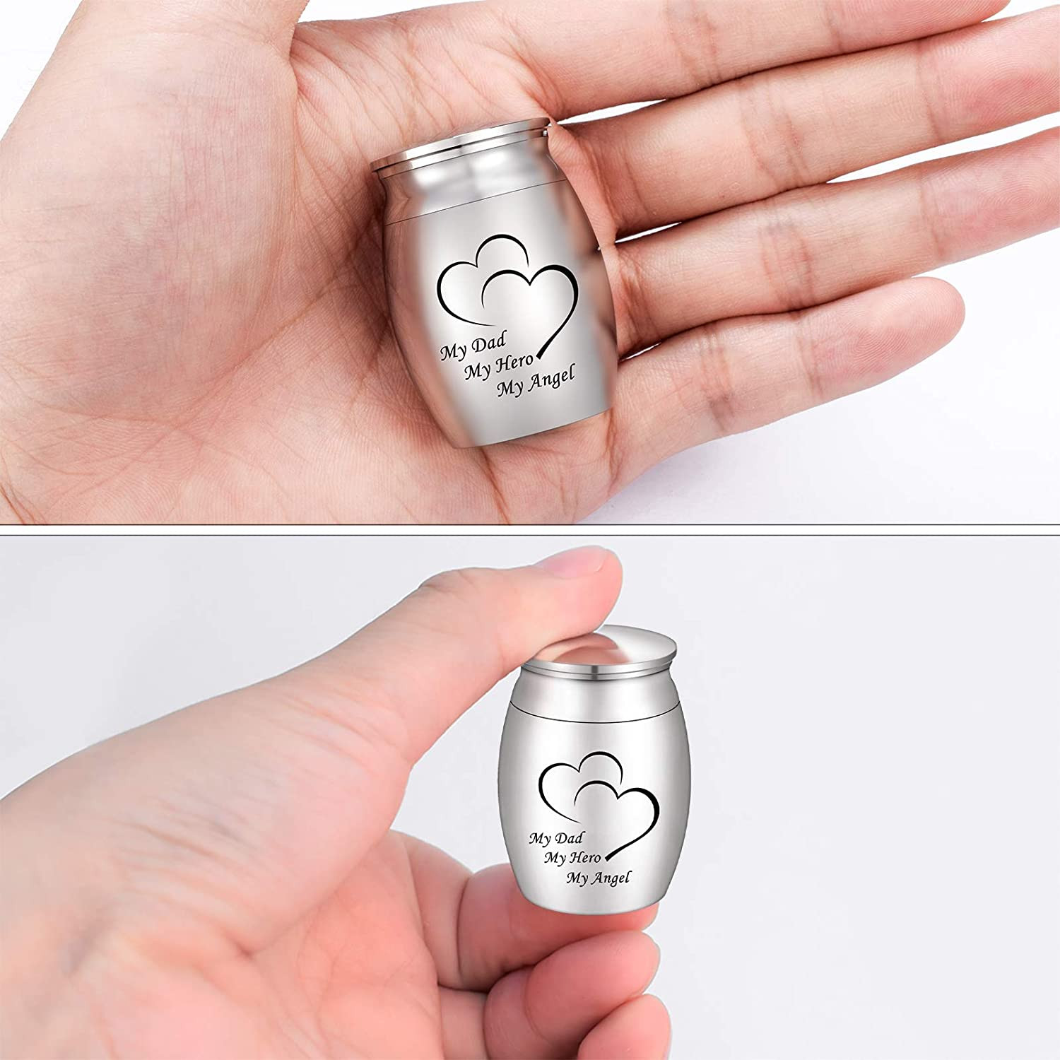 1.57 Inches Small Cremation Keepsake Urns for Human Ashes Mini Cremation Urn Sma